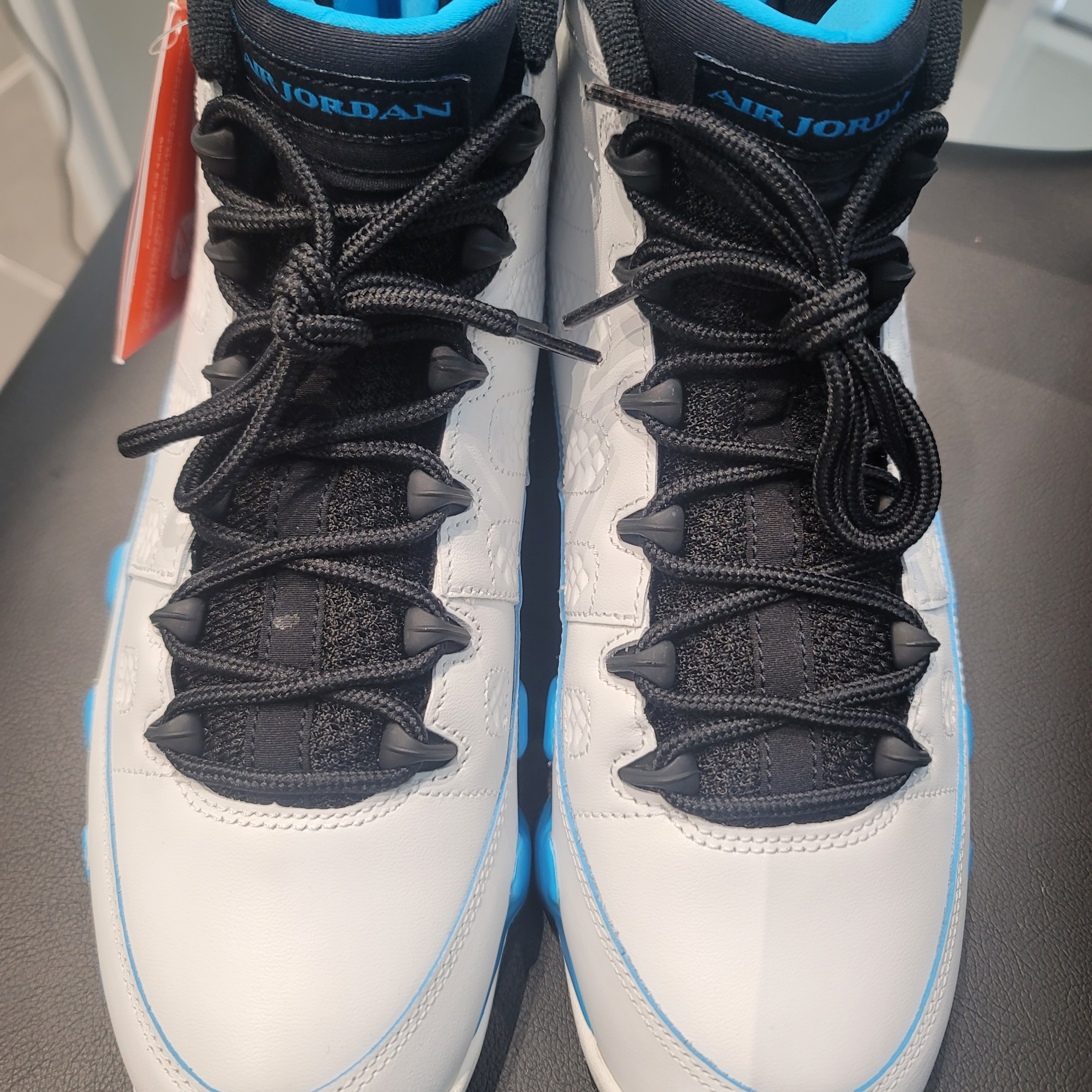 Jordan 9 Retro Powder Blue 착용 스타일 - 4