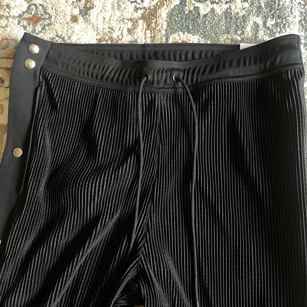 Nike NSW Circa Tearaway Pants Black - Asia 착용 스타일 - 3