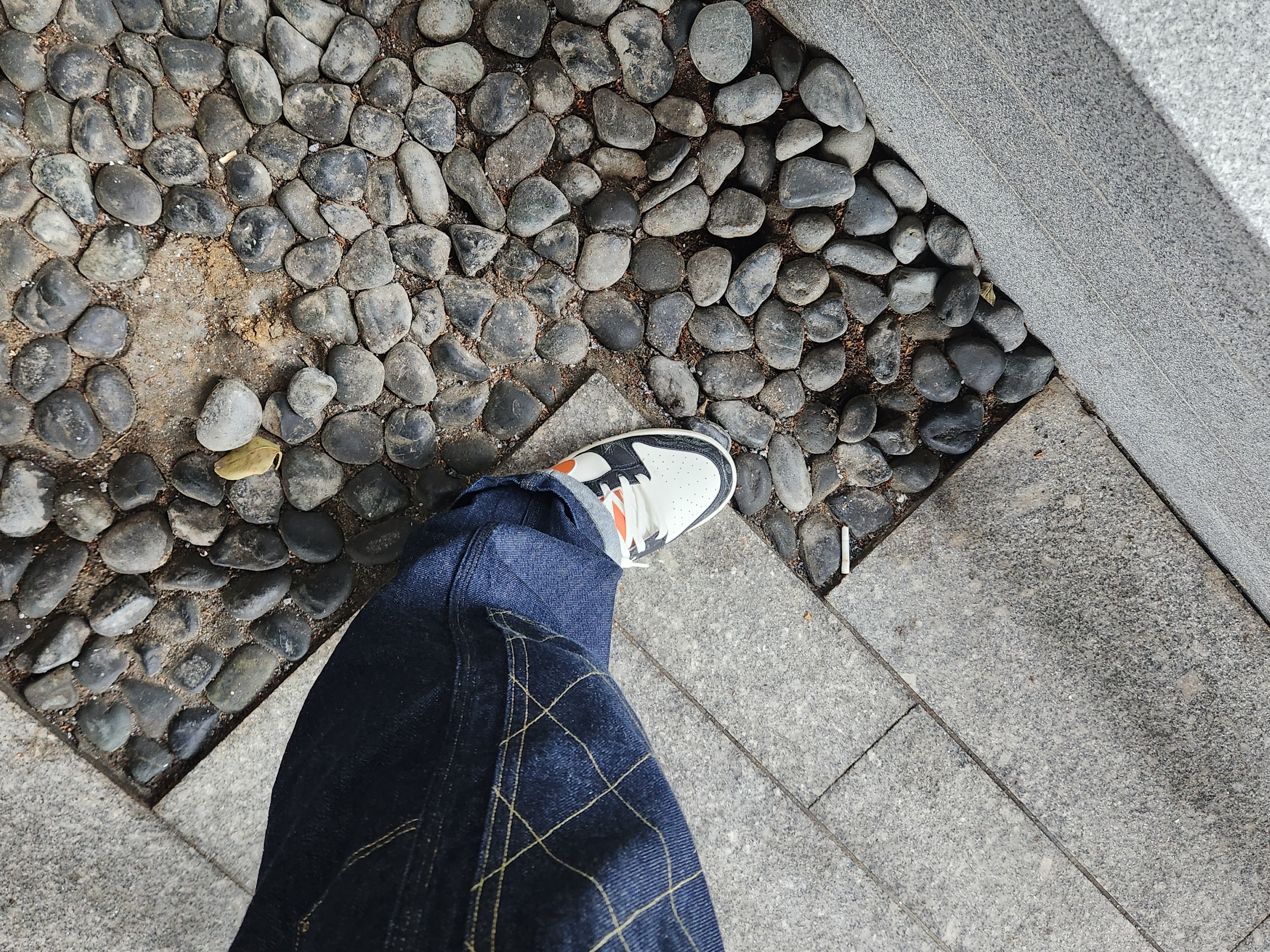 Kapital 11.5 oz. Denim Lumber Pants Indigo, Nike Dunk Low Retro PRM Halloween 착용 스타일 - 2