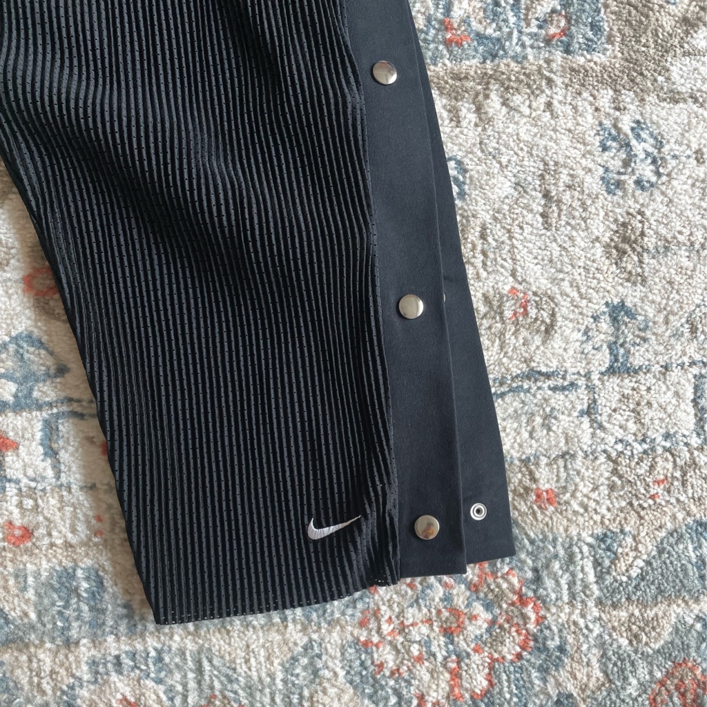 Nike NSW Circa Tearaway Pants Black - Asia 착용 스타일 - 2