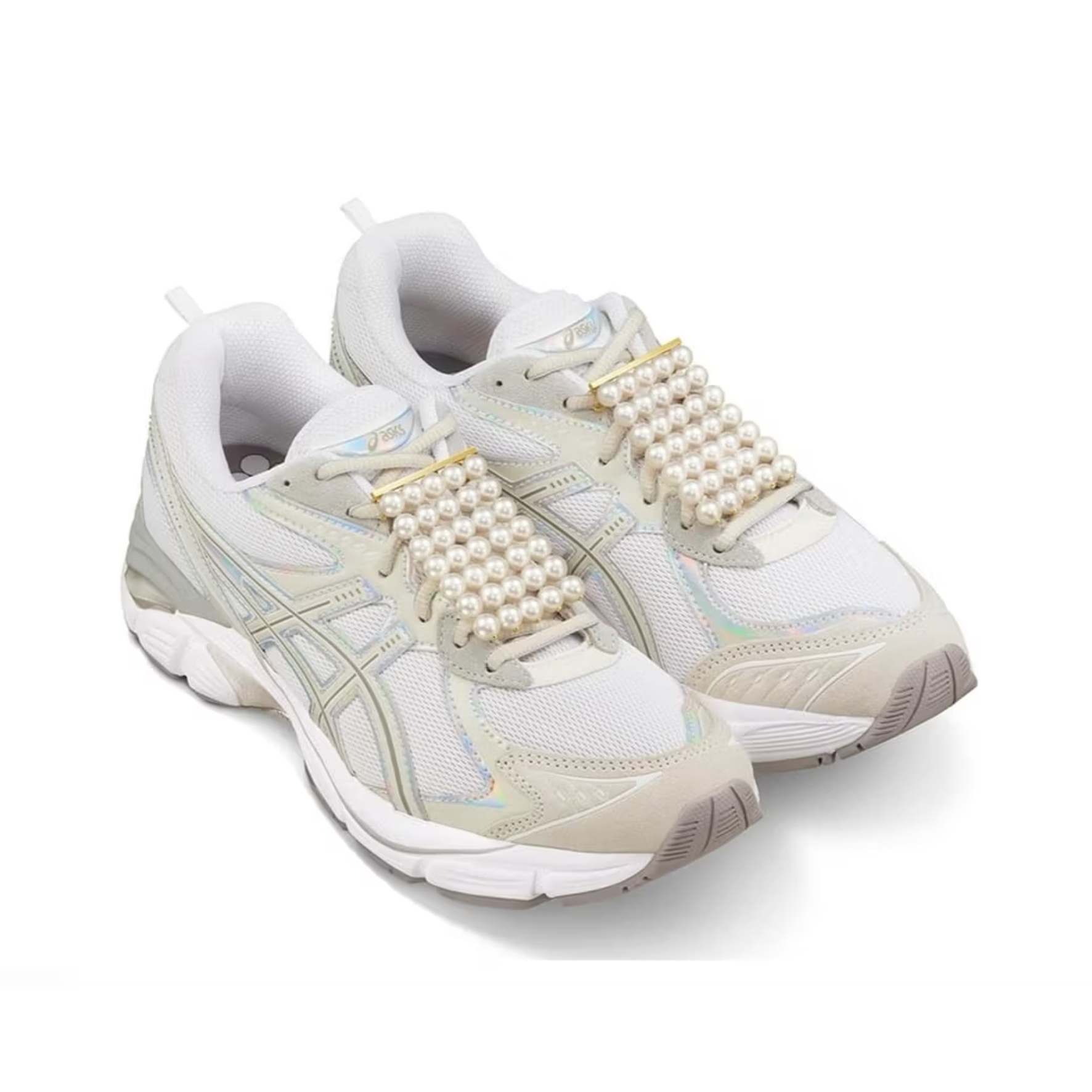 Asics x Papergirl Paris x Beams GT-2160 White Silver, Asics GT-2160 White Putty 착용 스타일 - 3