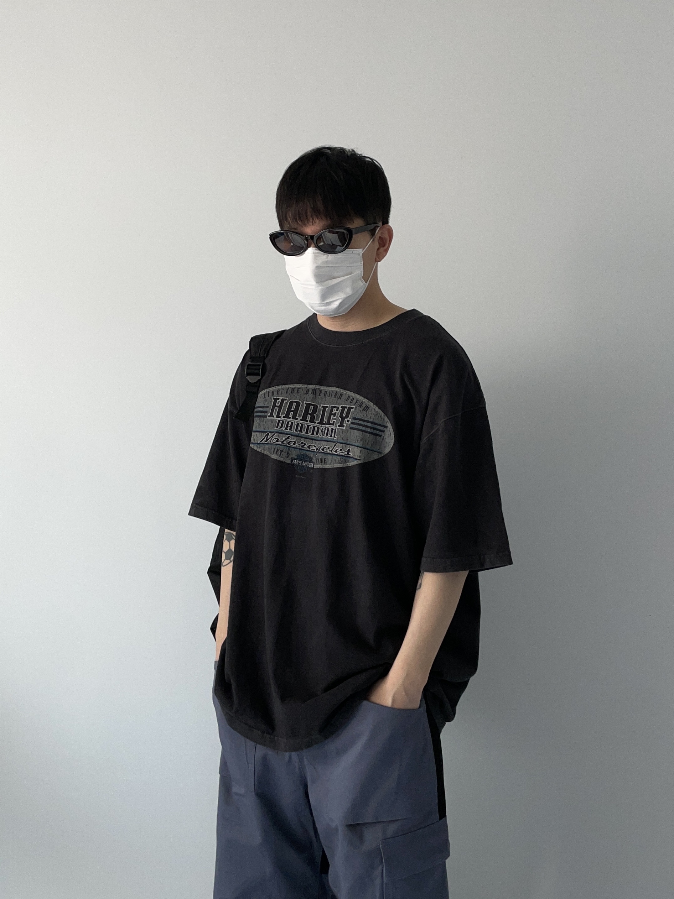 Balenciaga 3XL Sneakers Light Beige 착용 스타일 - 2