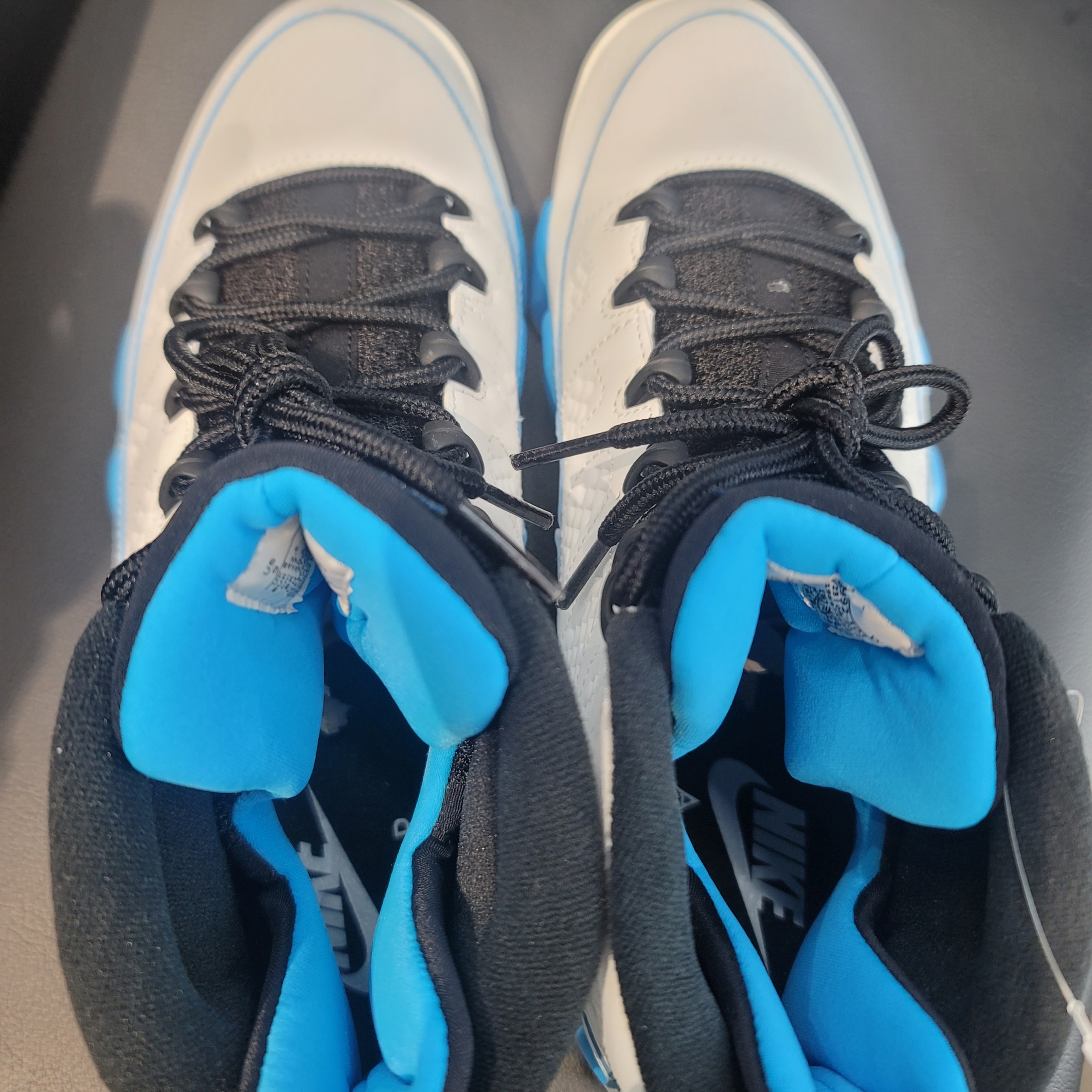 Jordan 9 Retro Powder Blue 착용 스타일 - 3