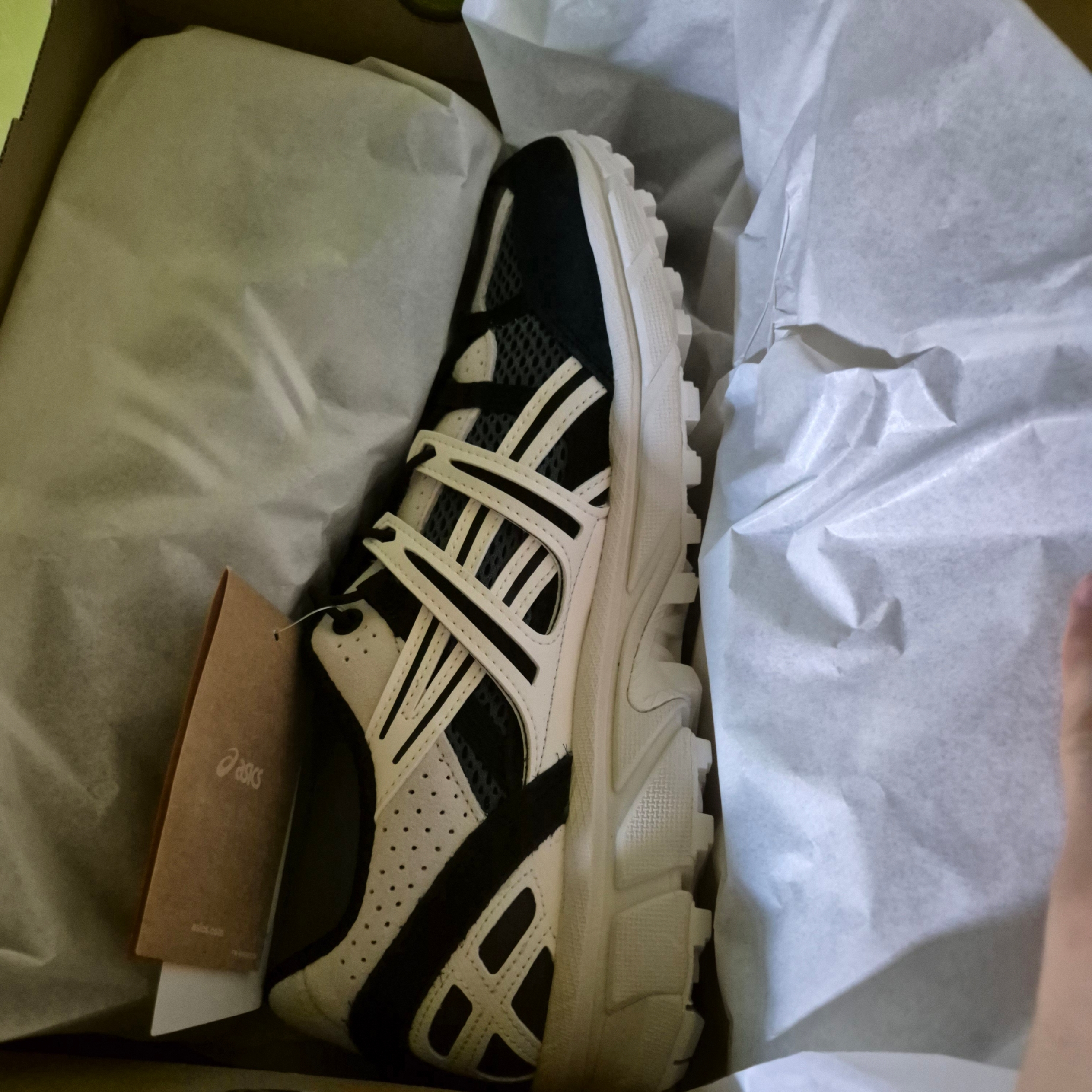 Asics Unlimited Gel-Sonoma 15-50 Carrier Grey White Alyssum 착용 스타일