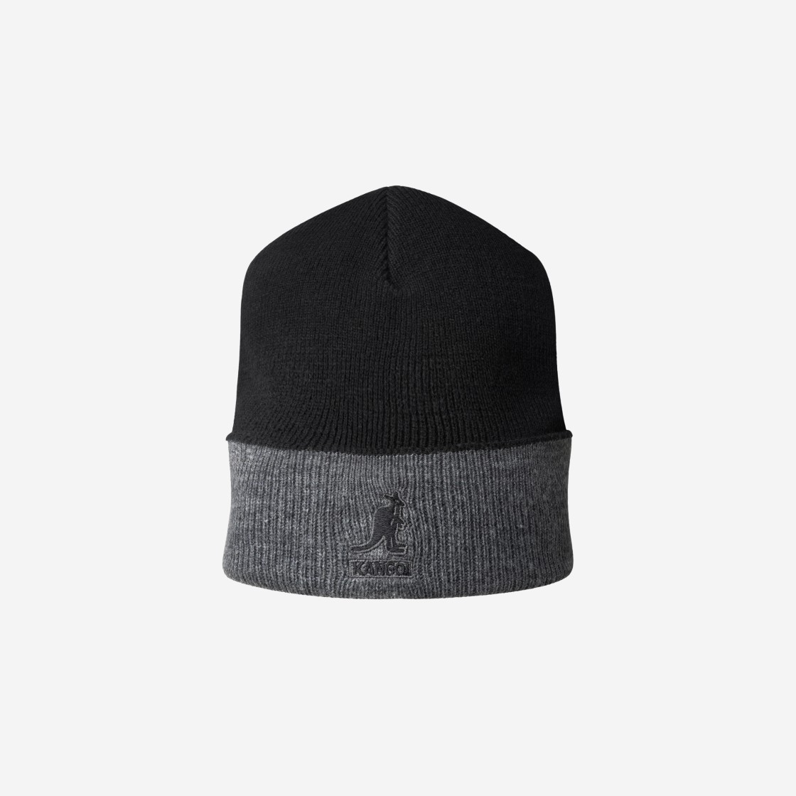 Kangol Acrylic Cuff Pull On Black Dark Flannel 상세 이미지 1