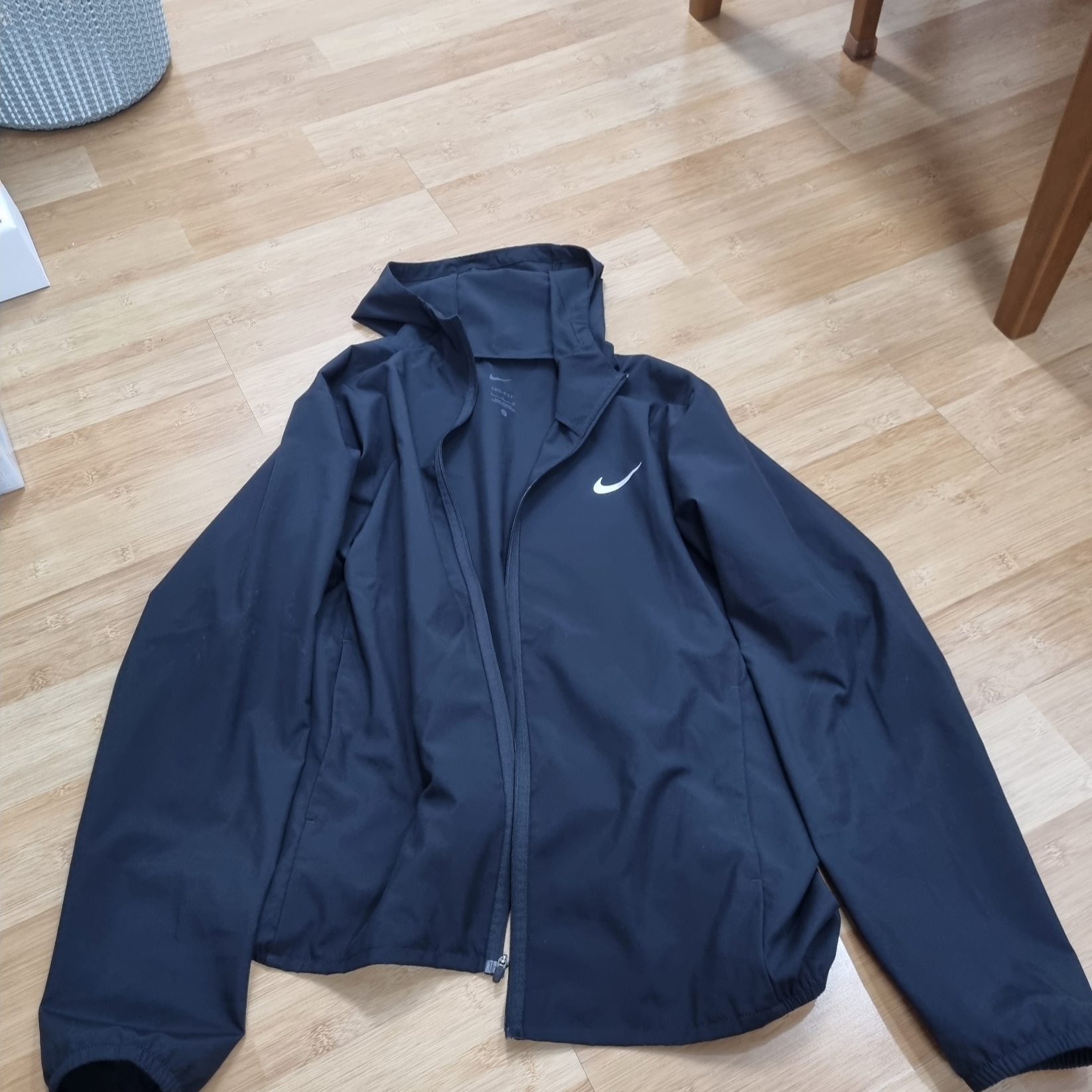 Nike Foam Dri-Fit Hooded Versatile Jacket Black - Asia 착용 스타일