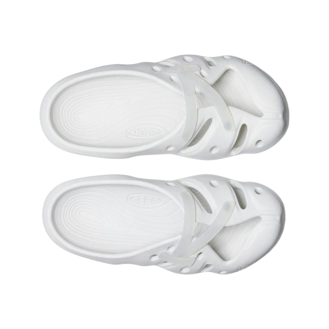 킨 요기즈 클로그 베이퍼 스타 화이트(Keen Yogeez Clog Vapor Star White) - 2