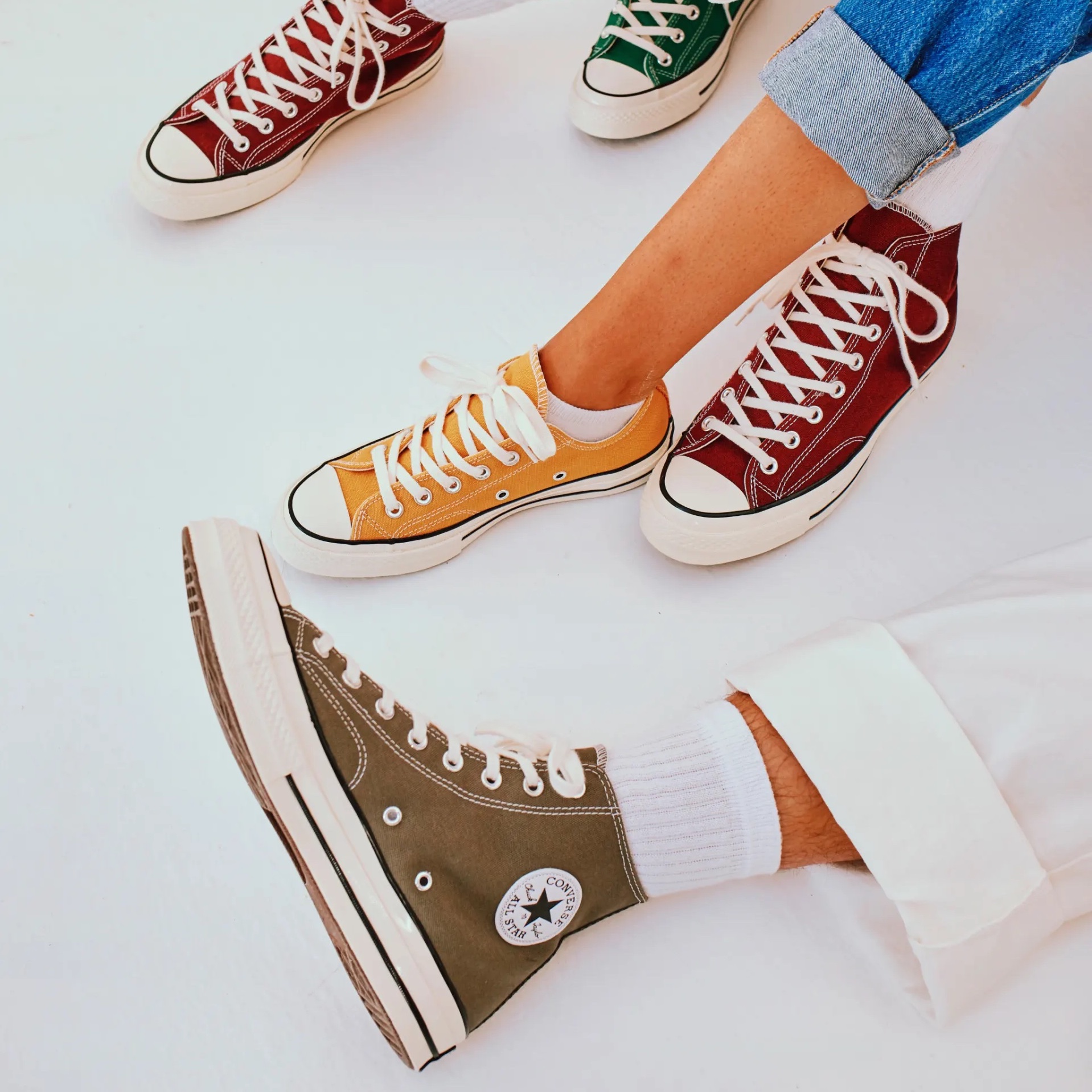 Converse Chuck 70 Ox Black - Standard, (W) Converse Chuck Taylor All Star Lift Platform High Black 착용 스타일 - 5