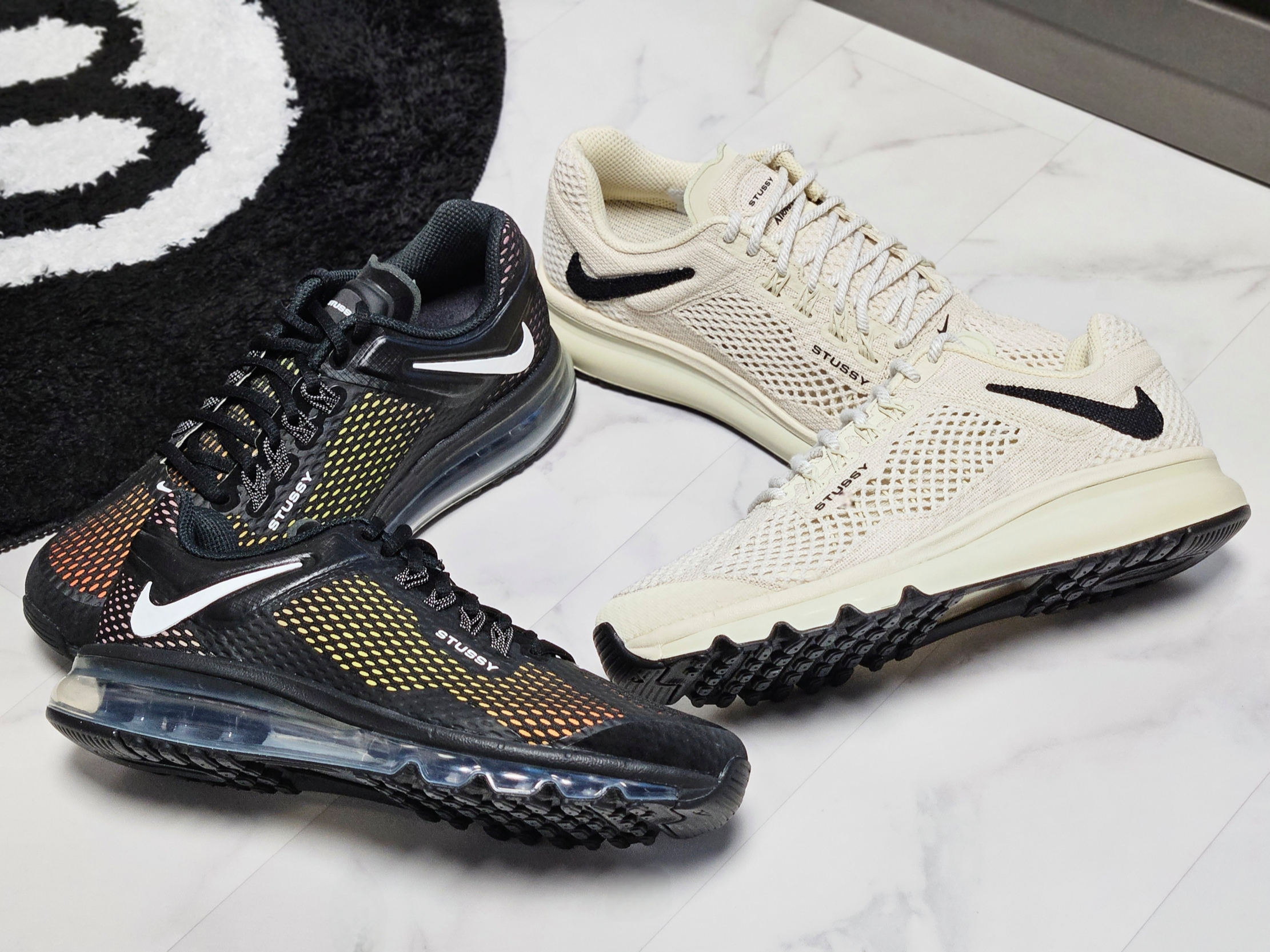 Nike x Stussy Air Max 2013 Black 착용 스타일 - 6