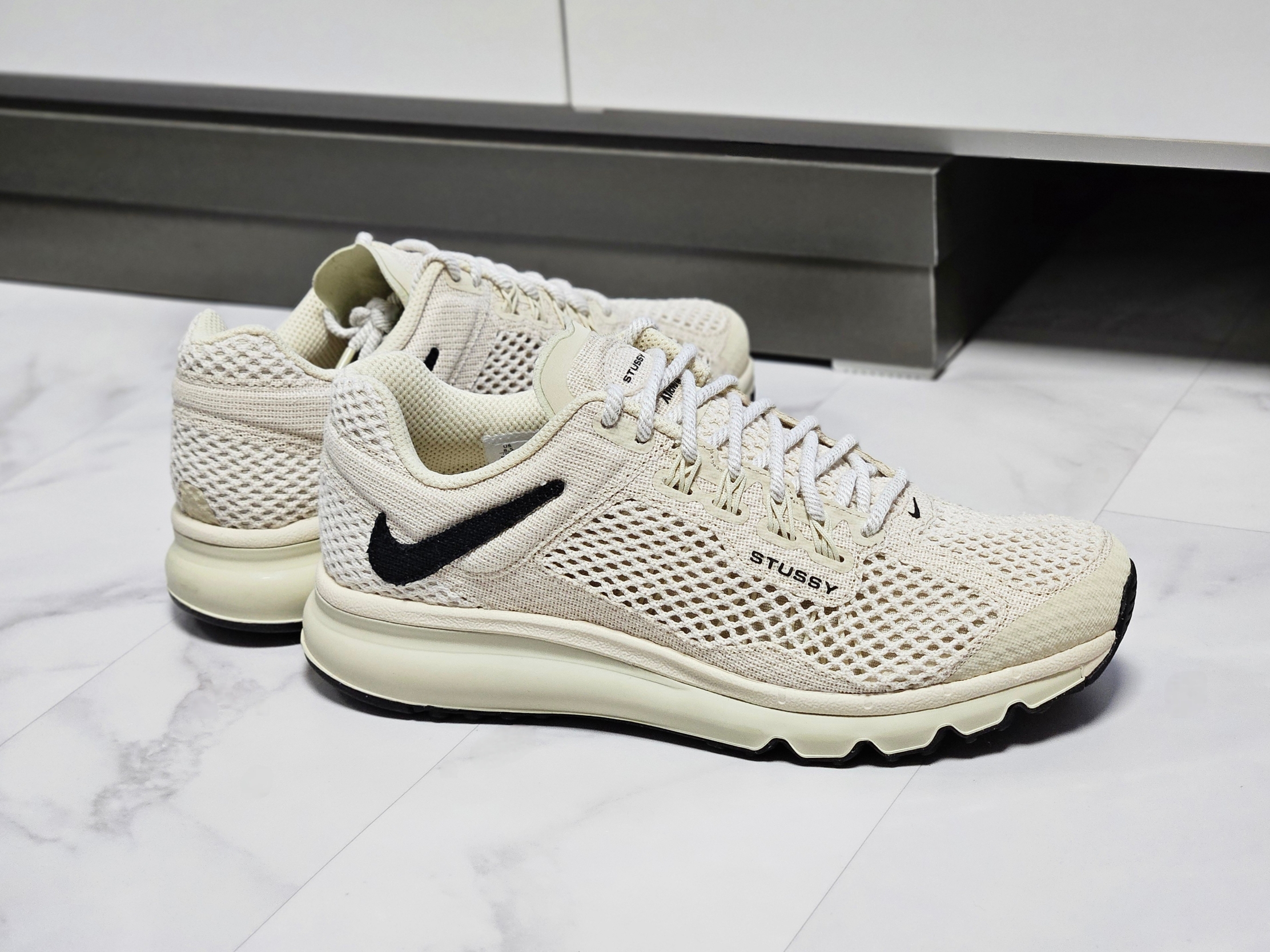 Nike x Stussy Air Max 2013 Fossil 착용 스타일 - 9