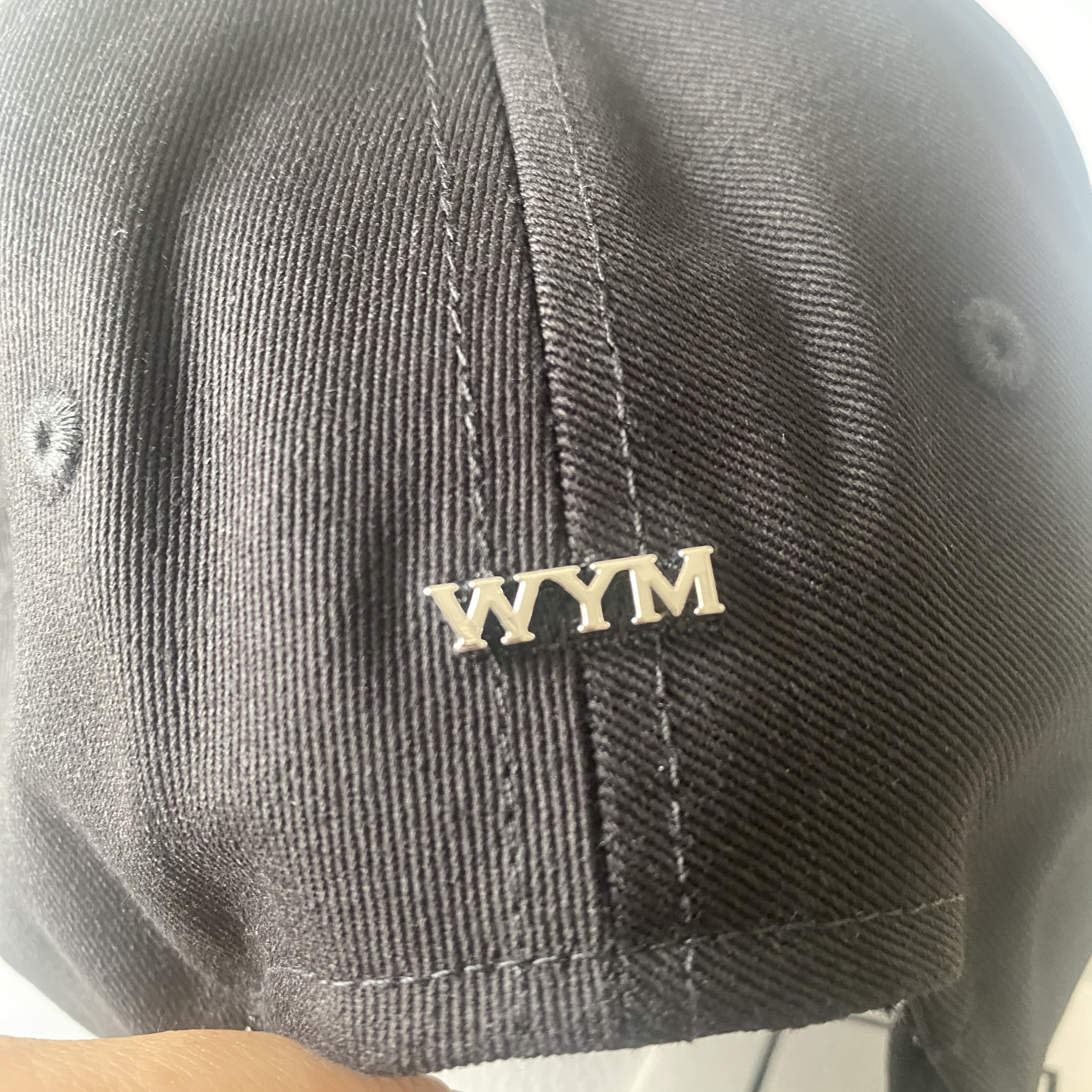 Wooyoungmi Seoul Embroidered Ball Cap Black - 23FW 착용 스타일 - 5
