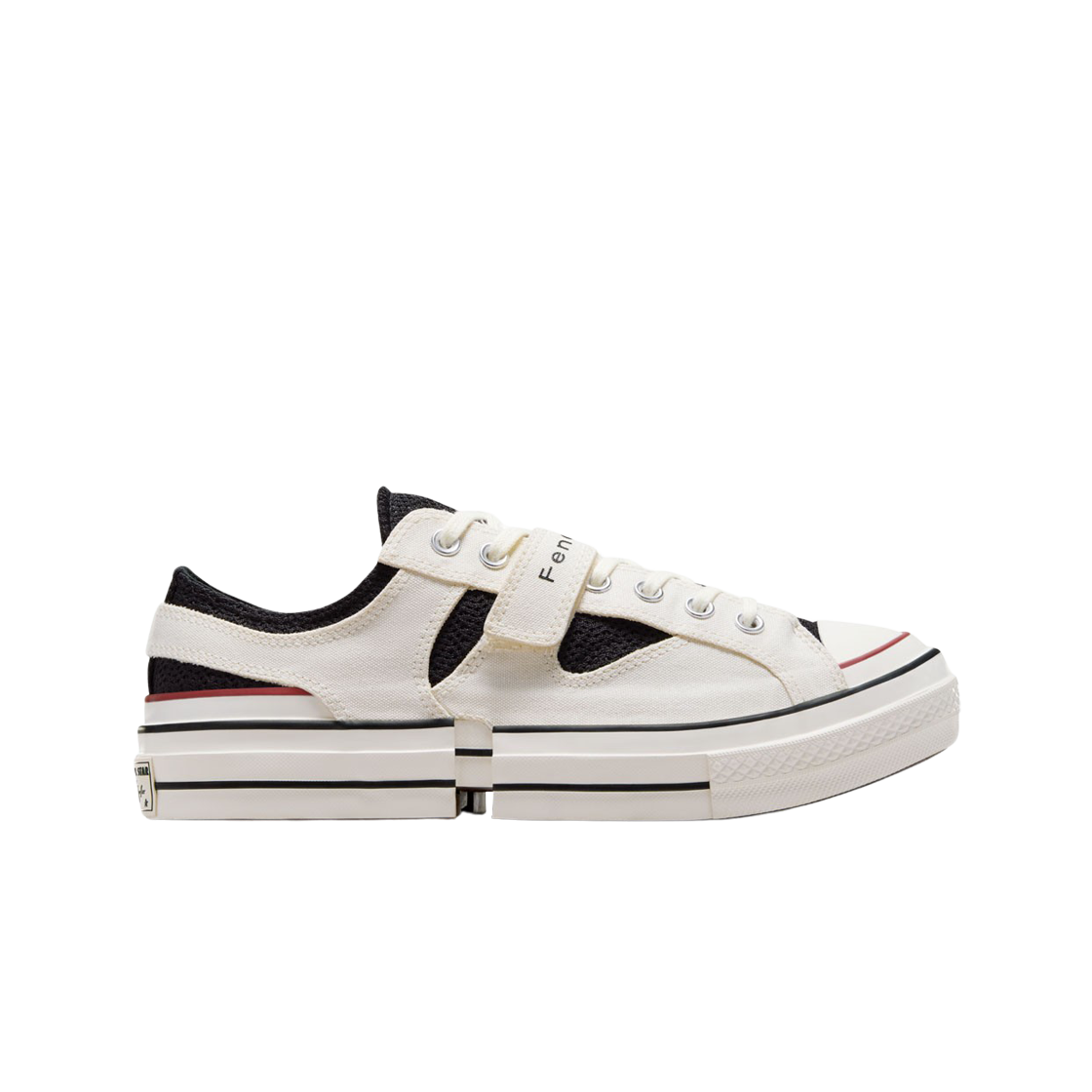 컨버스 x 펑첸왕 척 70 로우 투인원 에그렛(Converse x Feng Chen Wang Chuck 70 Ox 2-in-1 Egret)