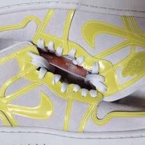 (W) Jordan 1 Mid LX Opti Yellow 착용 스타일