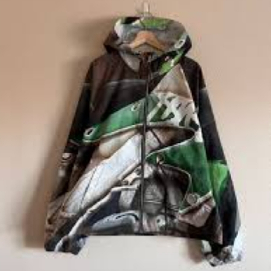 Stussy Beach Shell Baja Print Multi 착용 스타일 - 6