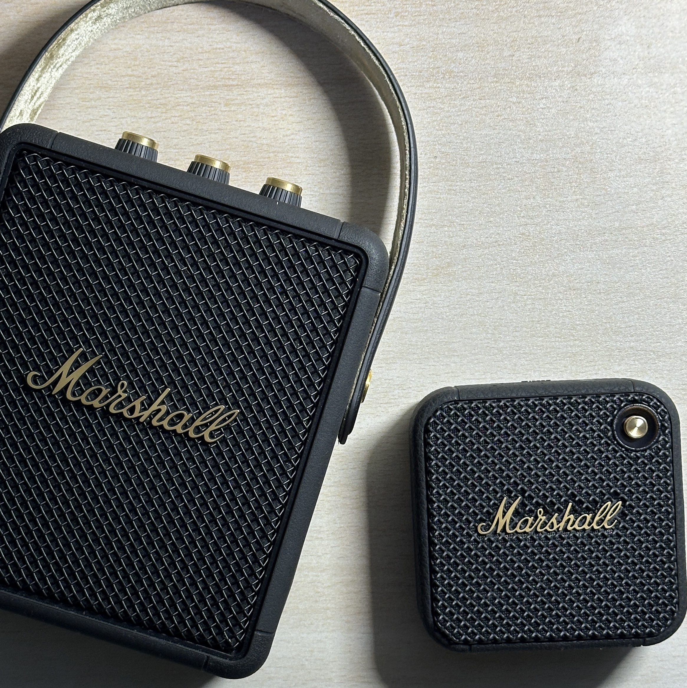 Marshall Willen Black & Brass (Korean Ver.), Marshall Stockwell II Black & Brass (Korean Ver.) 착용 스타일 - 2
