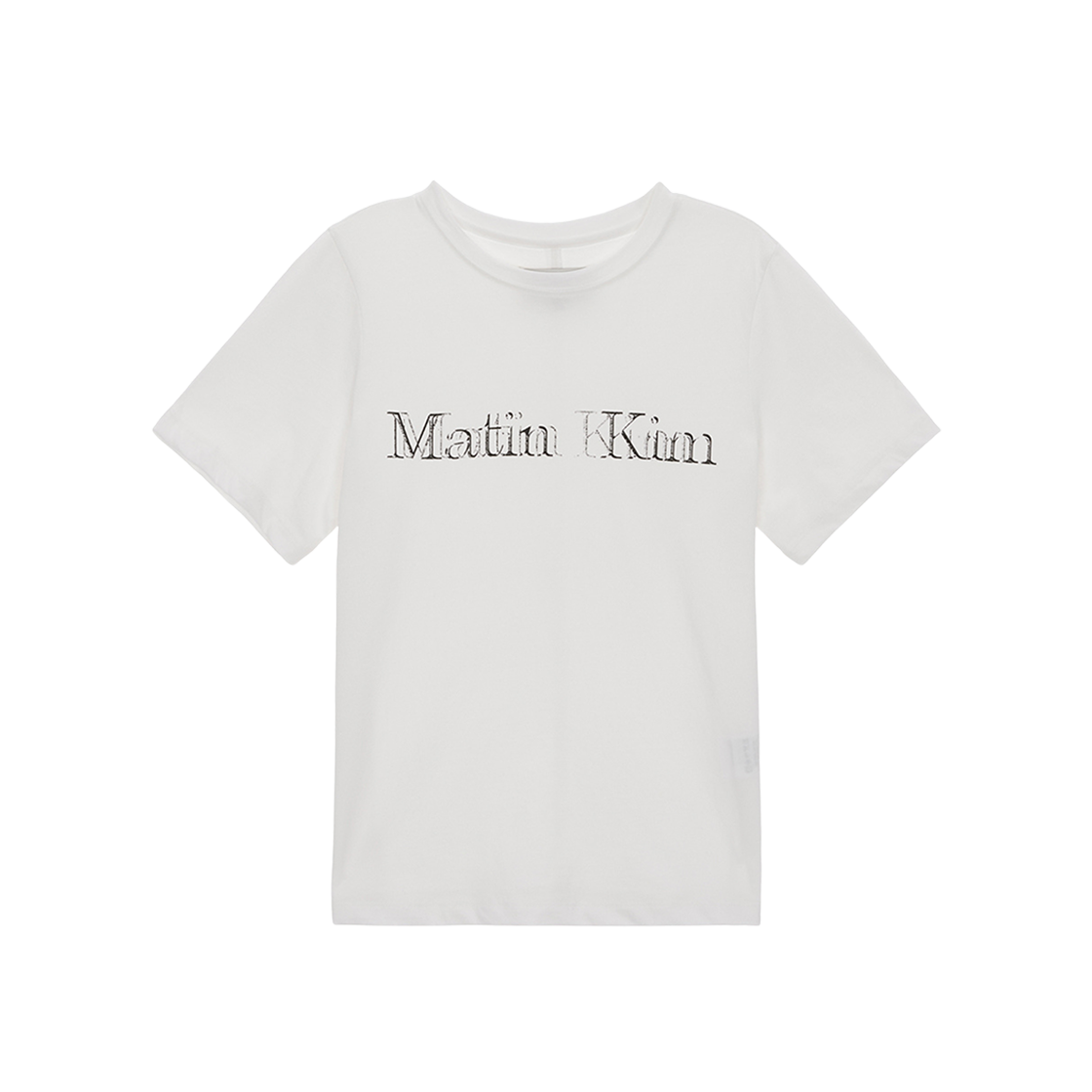 (W) Matin Kim Shadow Top White 상세 이미지 1