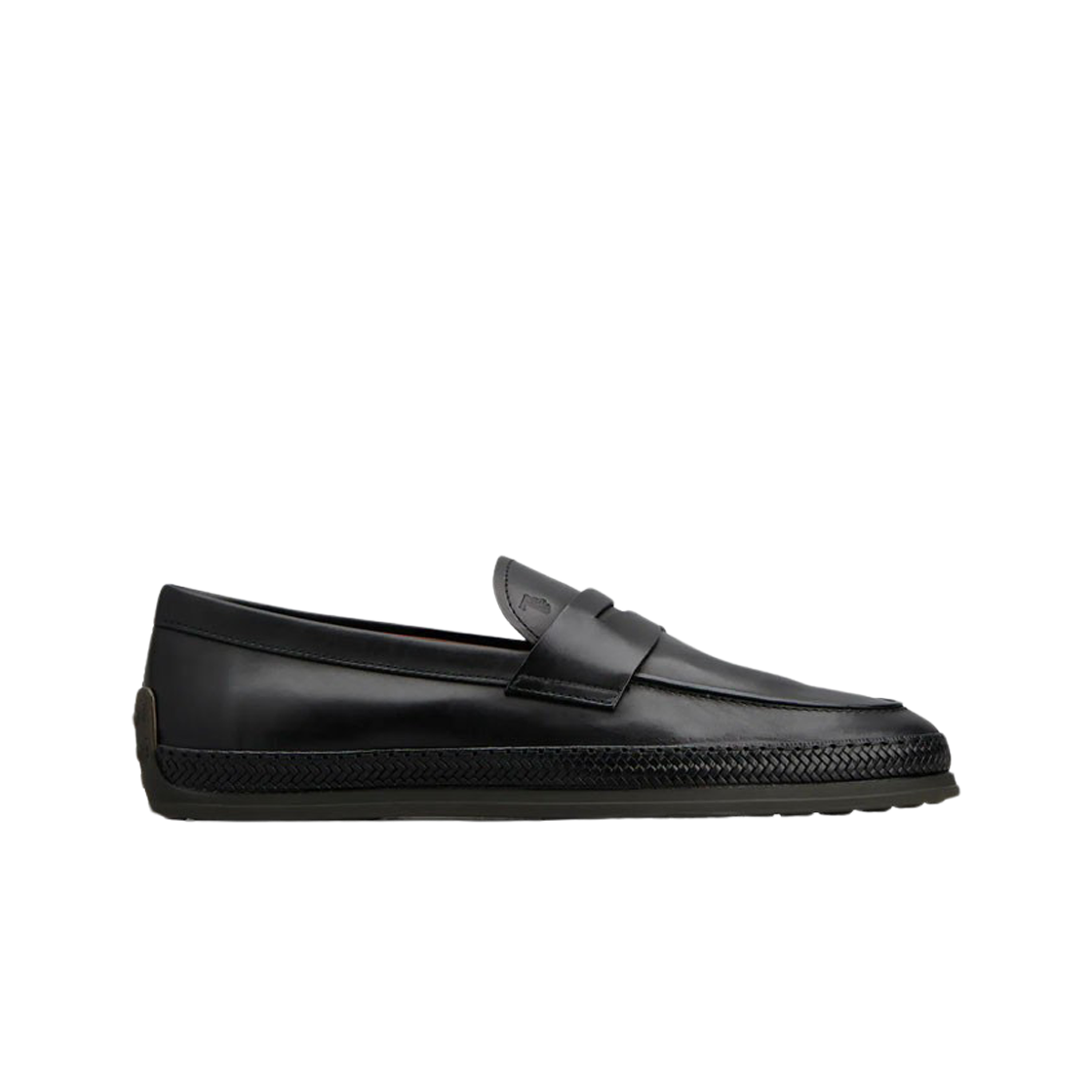 Tod's Leather Loafers Black 상세 이미지 1