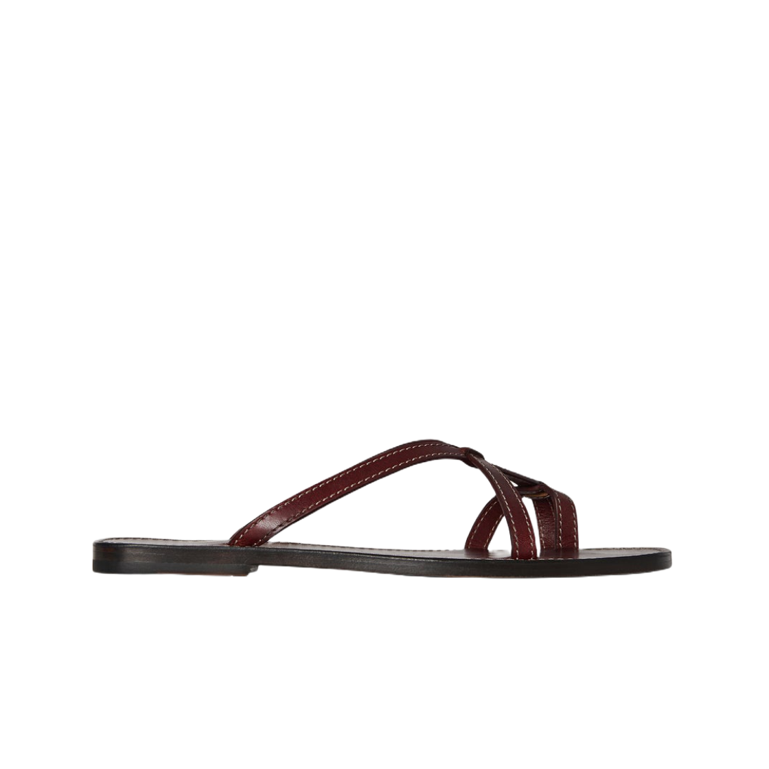 (W) 더 로우 링크 레더 샌들 프랑부아즈((W) The Row Link Leather Sandal Framboise) - 1