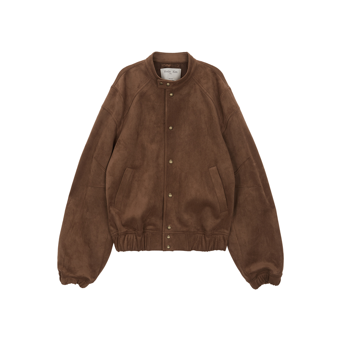 大人気 【MATIN KIM】 X Coach COLORBLOCKED BOMBER JACKET Matin Kim X Coach COLORBLOCKED BOMBER JACKET IN BLACK