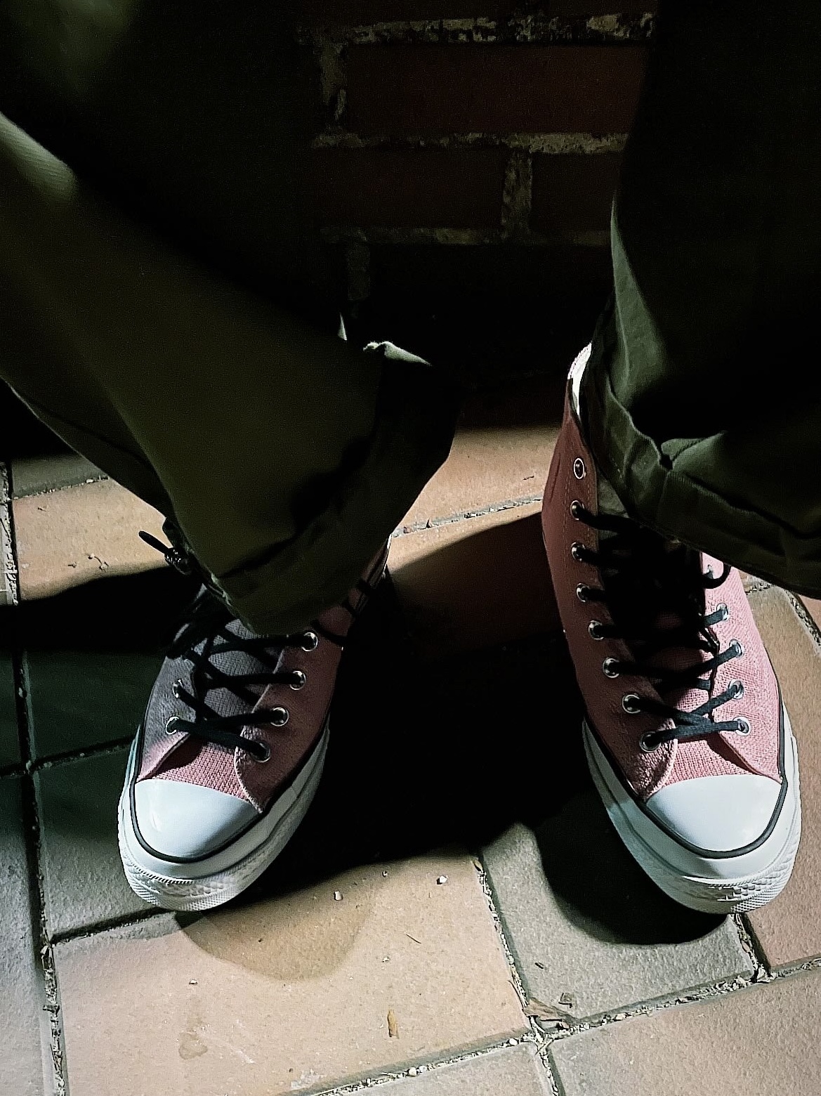 Converse x Stussy Chuck 70 High Plumeria 착용 스타일