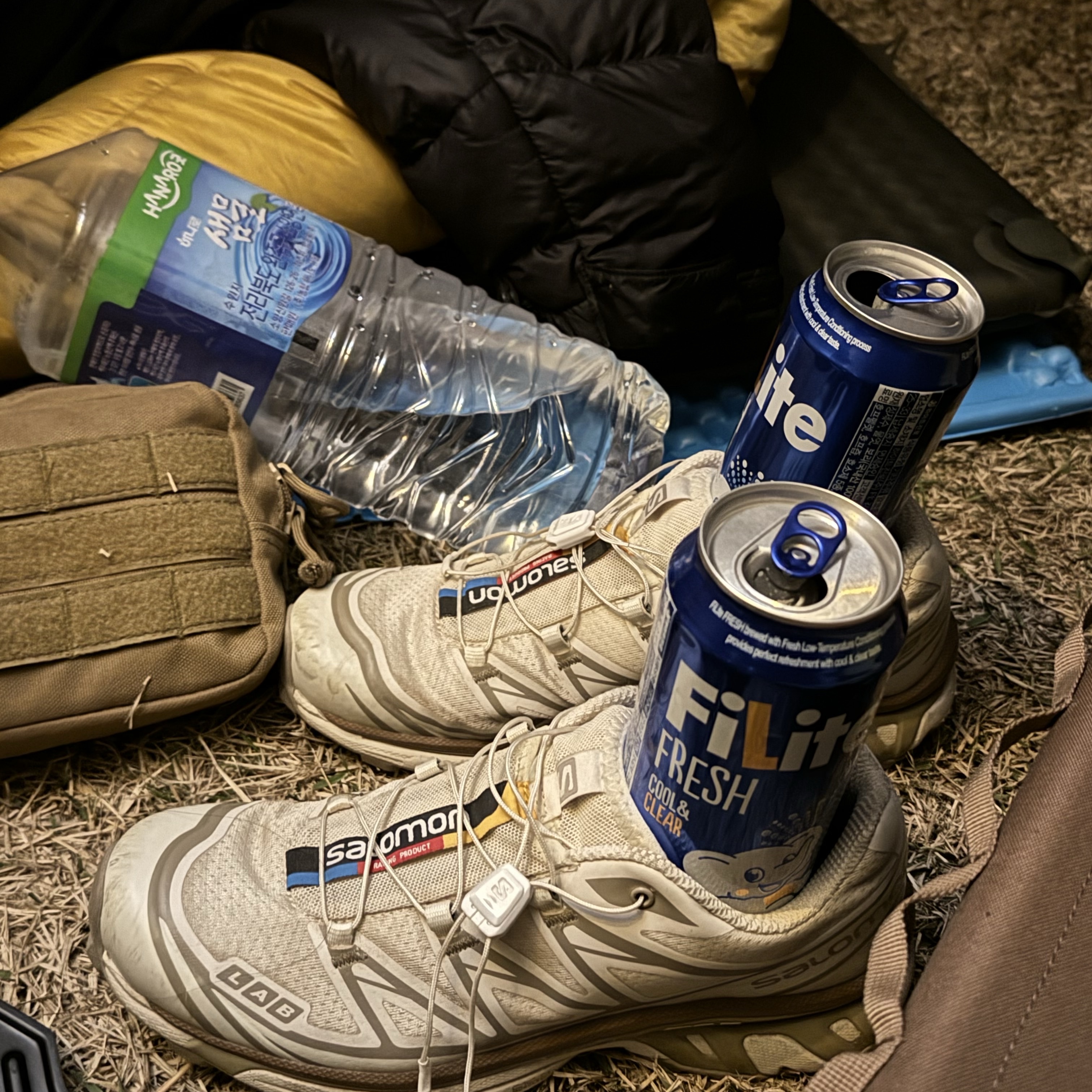 Salomon XT-6 Turtledove 착용 스타일