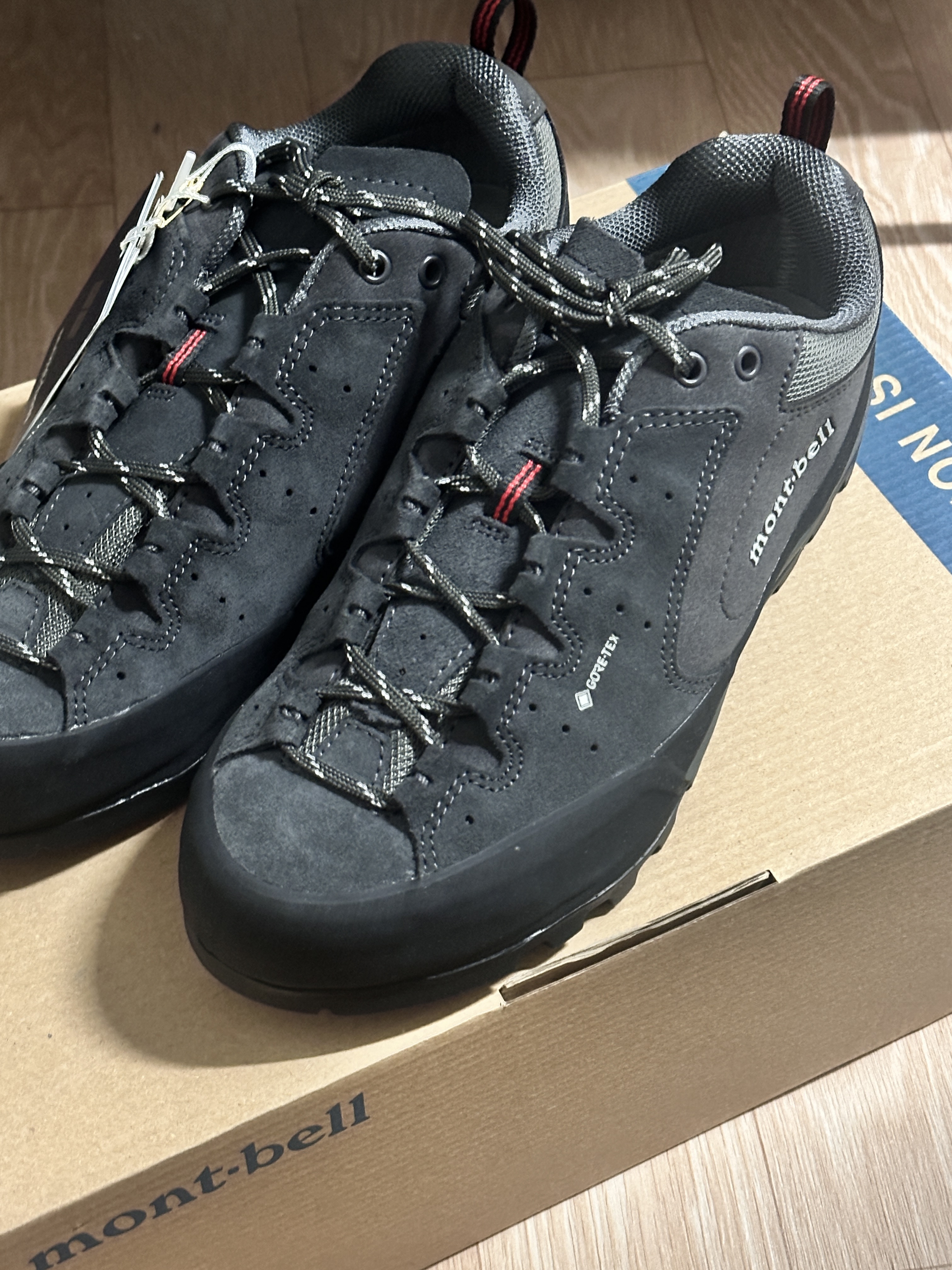 Montbell Crag Hopper Leather Gunmetal 착용 스타일 - 1