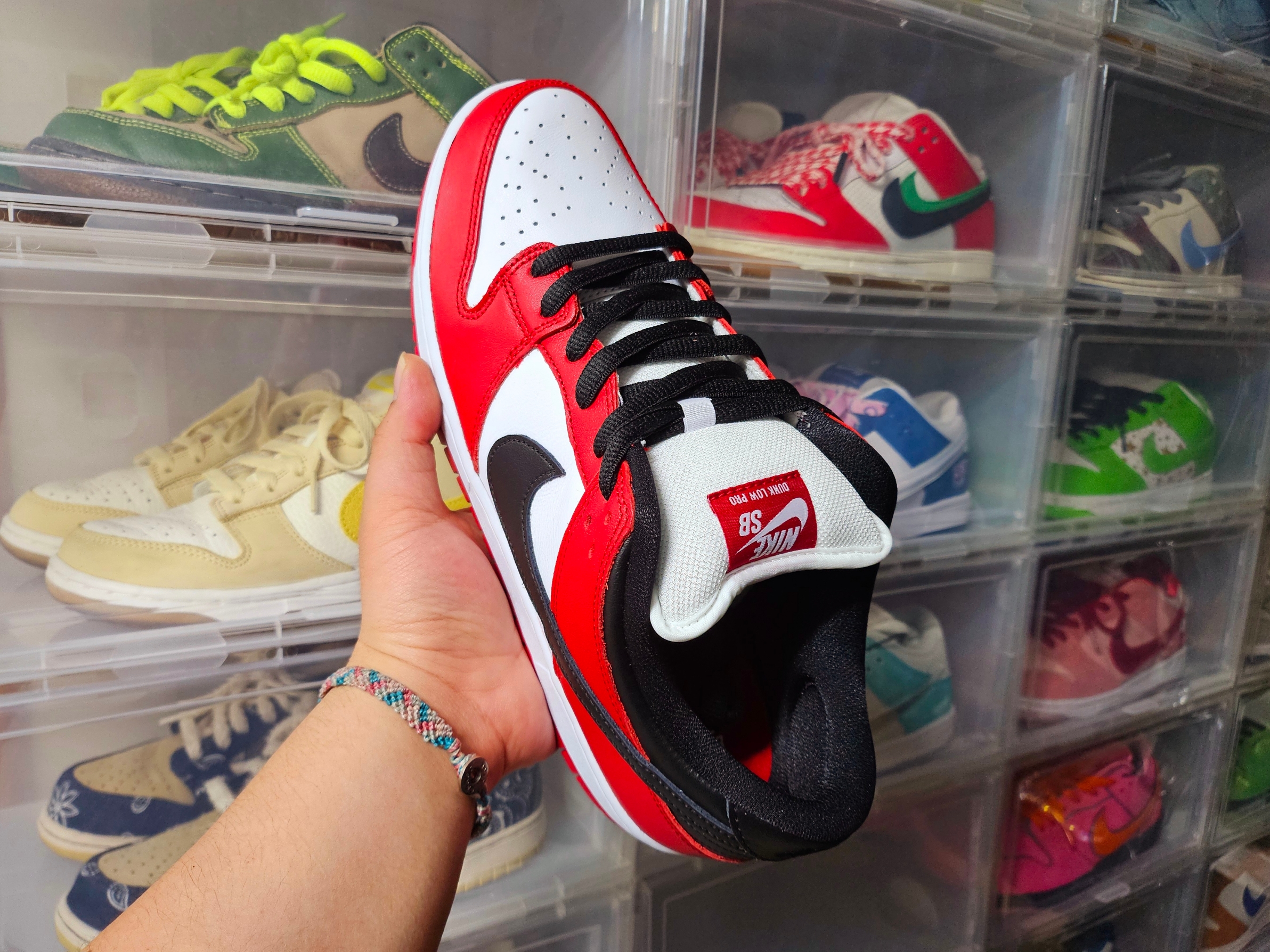 Nike SB Dunk Low Pro Chicago 착용 스타일 - 3