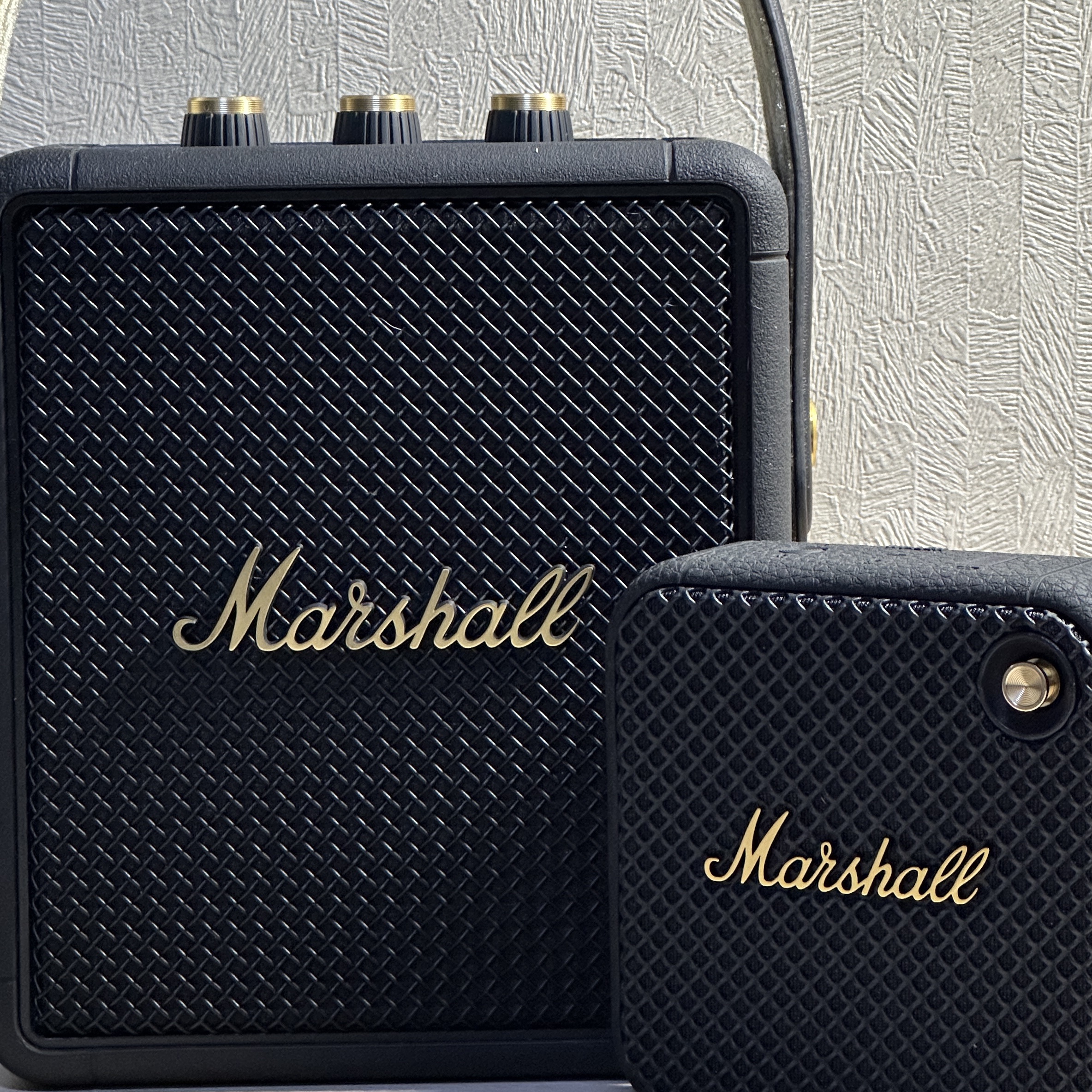 Marshall Willen Black & Brass (Korean Ver.), Marshall Stockwell II Black & Brass (Korean Ver.) 착용 스타일 - 1
