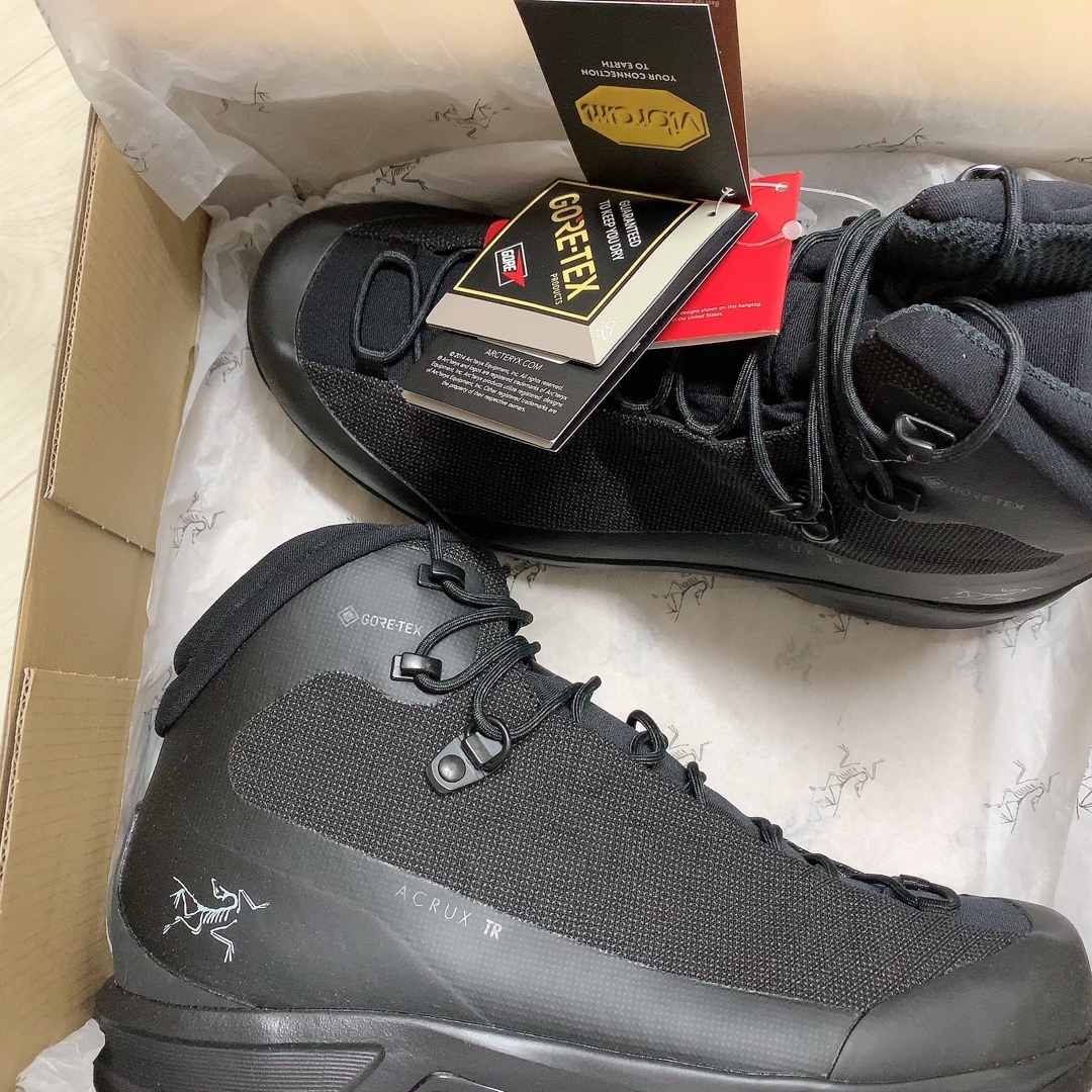 (W) Arc'teryx Acrux TR GTX Boot Black 착용 스타일