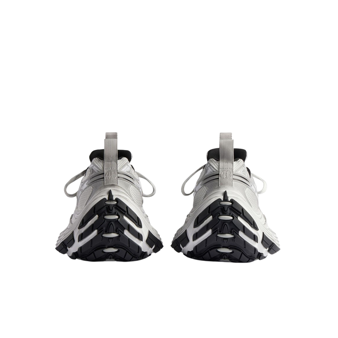 (W) 발렌시아가 10XL 스니커즈 화이트 그레이 실버 블랙((W) Balenciaga 10XL Sneakers White Grey Silver Black) - 3