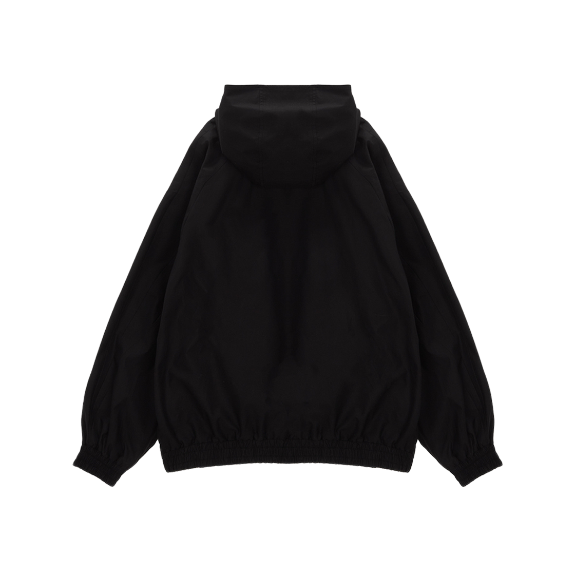 (W) Matin Kim Layered Hoody Balloon Jumper Black 상세 이미지 2