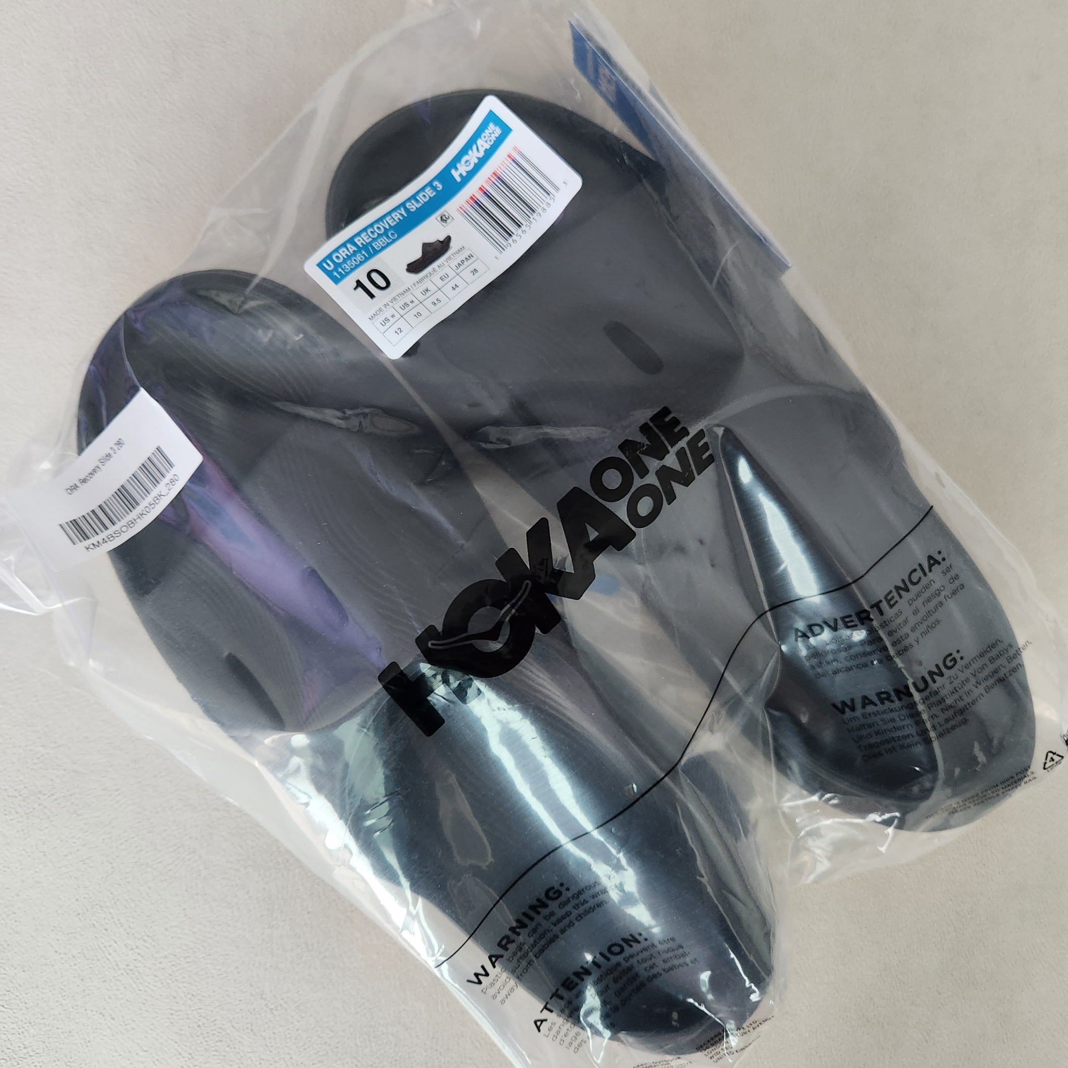 Hoka Ora Recovery Slide 3 Black - 24SS 착용 스타일