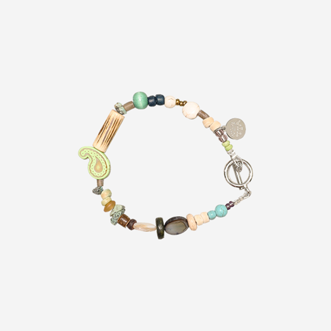 【完売間近】 Towtow.archive Paisley Symbol Bracelet TOWTOW ARCHIVE Paisley Symbol Bracelet