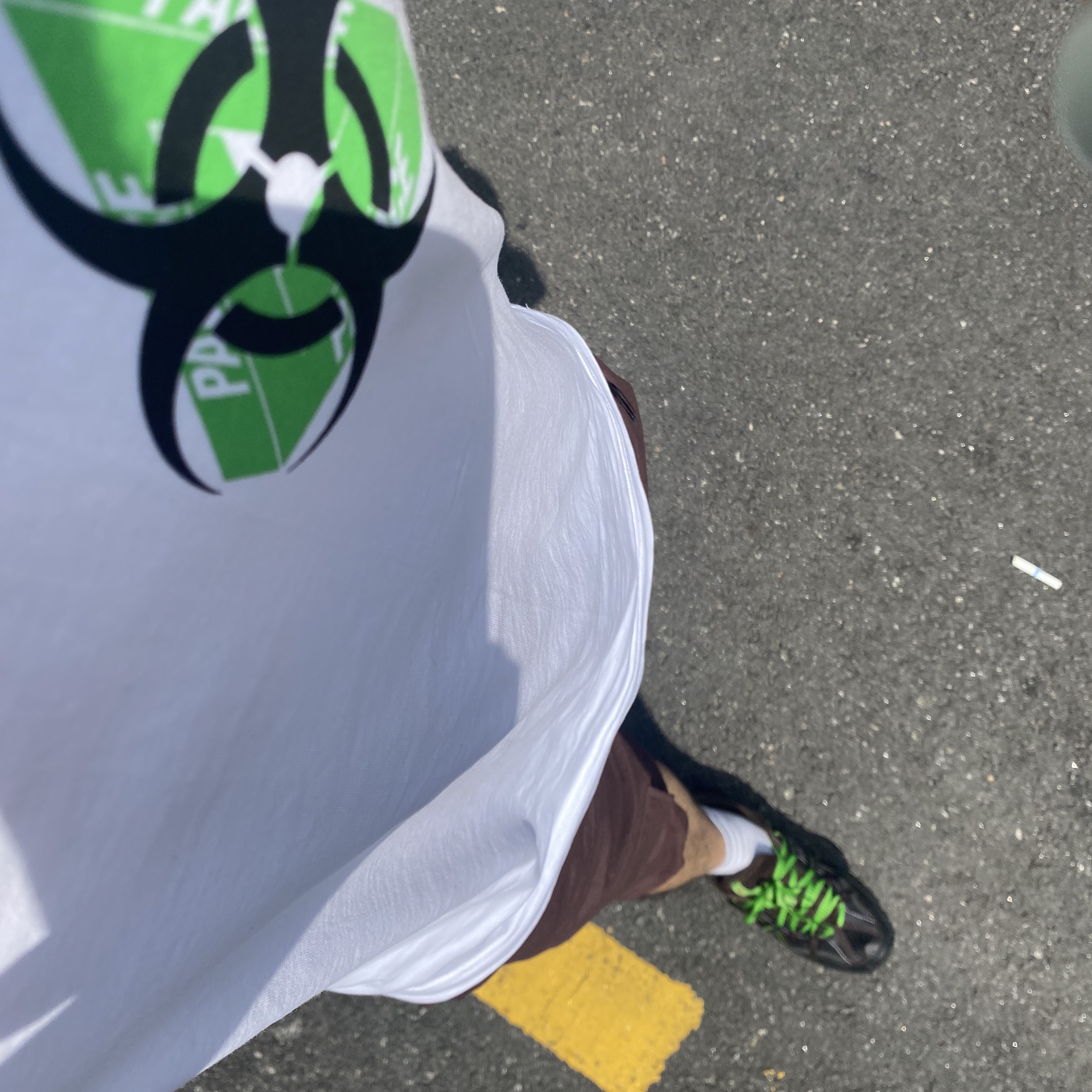 Asics x Andersson Bell Gel-Sonoma 15-50 Black Green, Palace Bio Hazard T-Shirt White - 21SS 착용 스타일