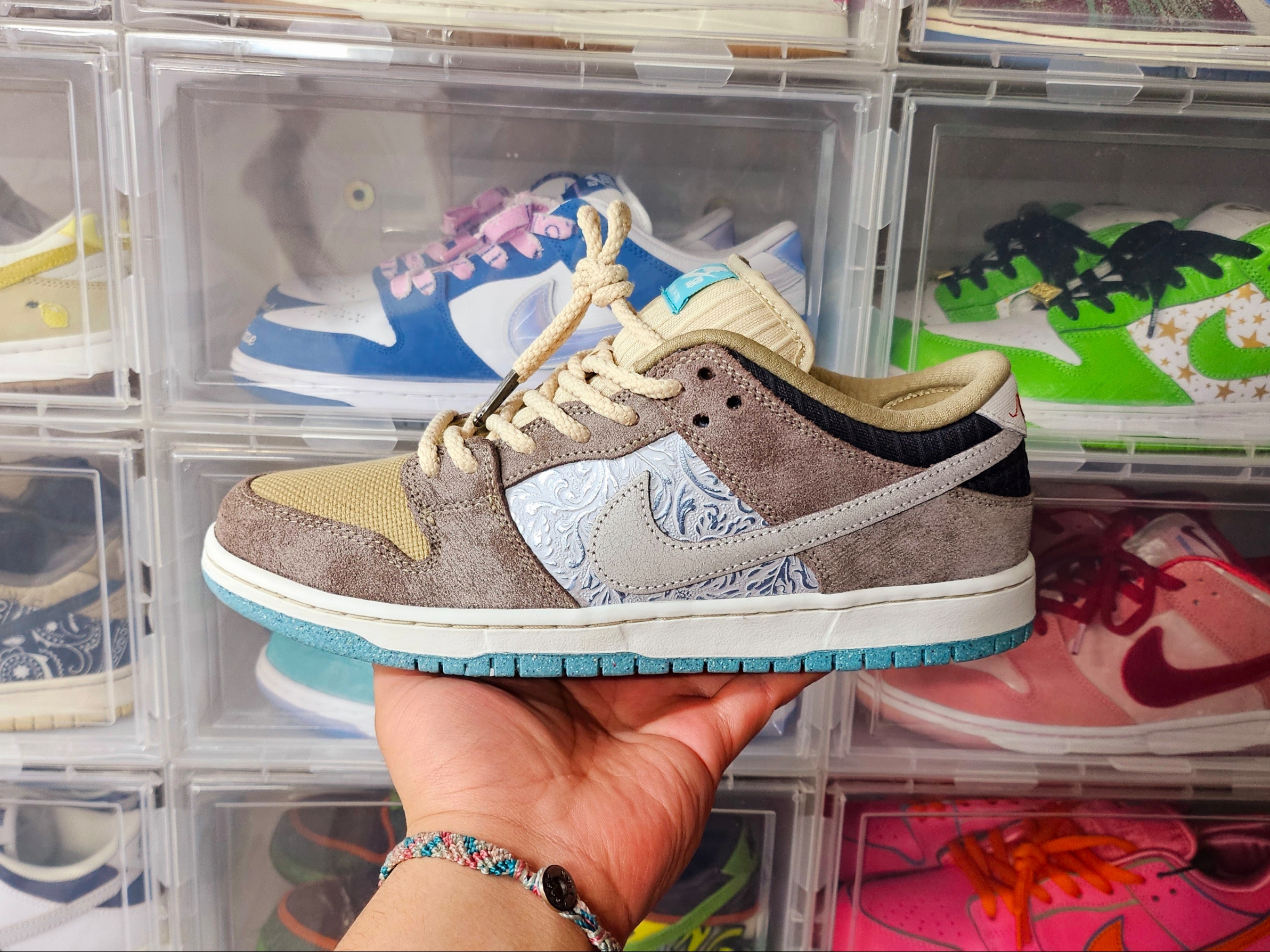 Nike SB Dunk Low Pro Big Money Saving 착용 스타일 - 2