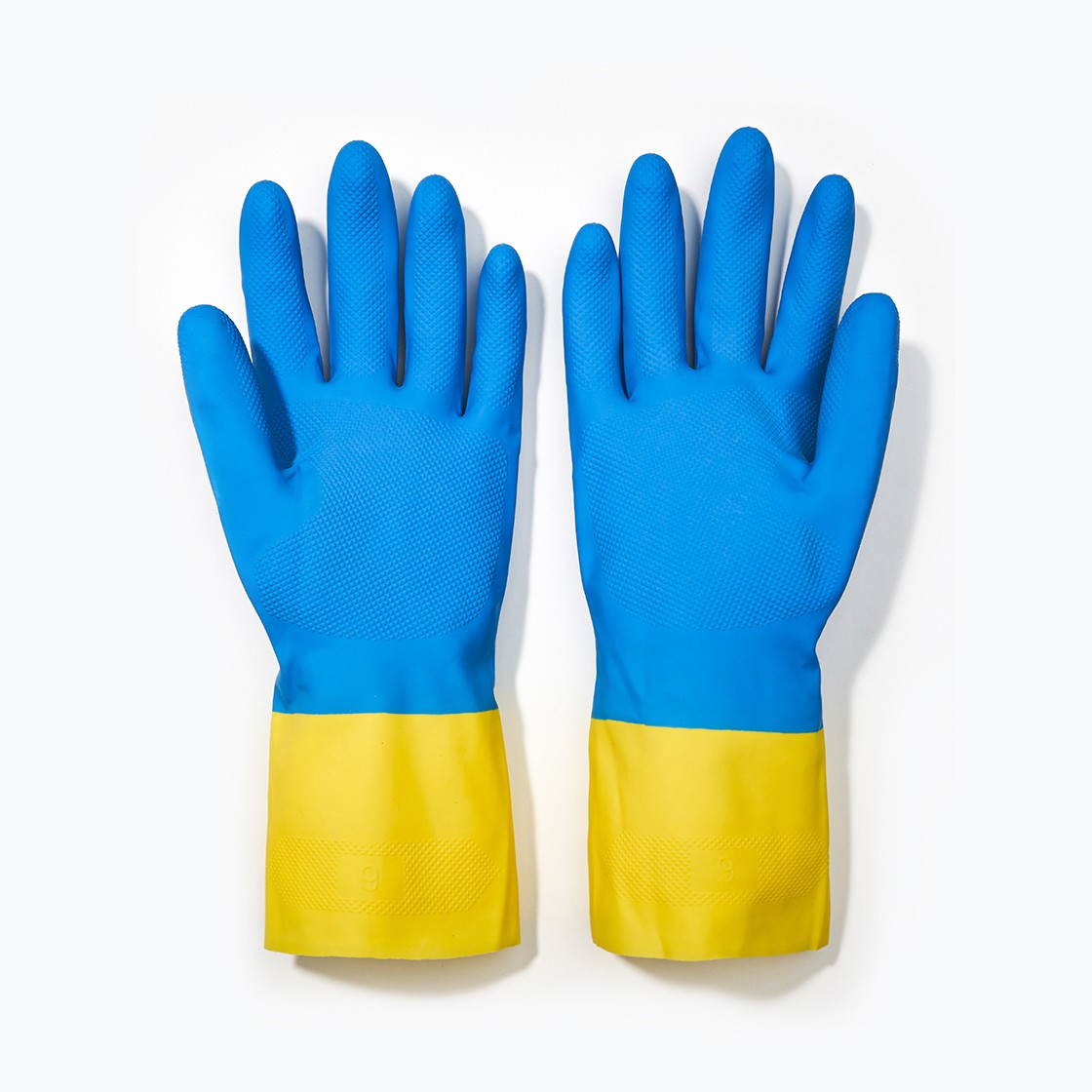 Nice Weather Rubber Gloves Two-Tone 상세 이미지 2