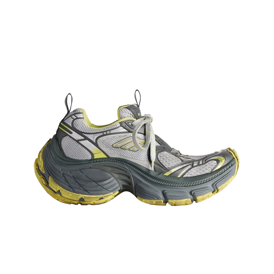 발렌시아가 10XL 스니커즈 그레이 옐로우