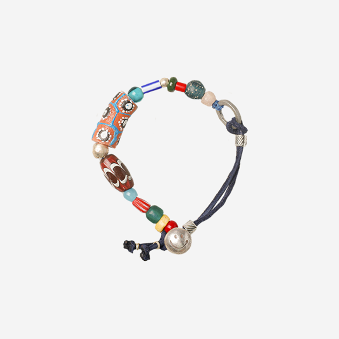 토우토우 아카이브 마우이 레더 팔찌 네이비(Towtow.archive Maui Leather Bracelet Navy) - 2