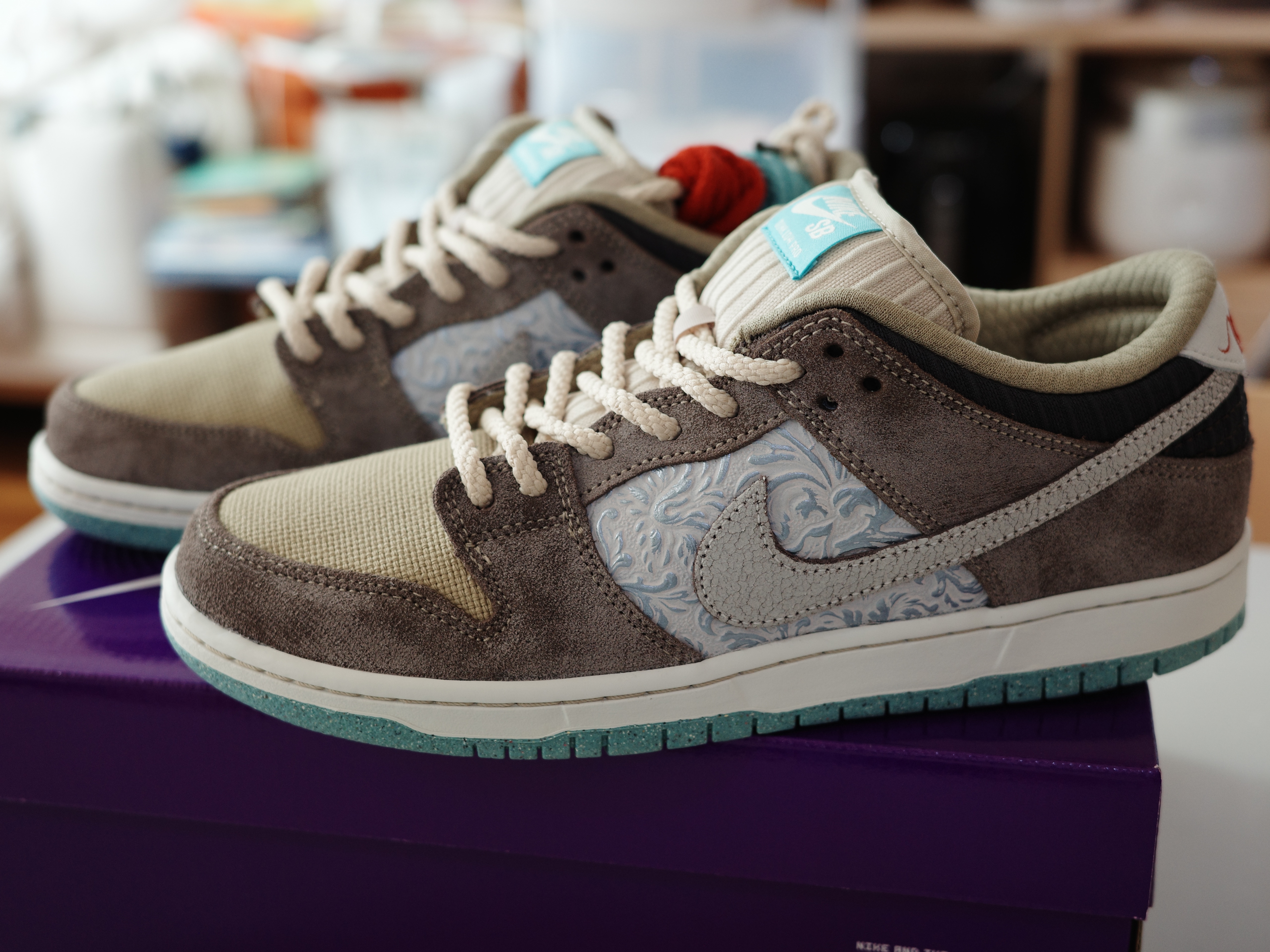 Nike SB Dunk Low Pro Big Money Saving 착용 스타일 - 1