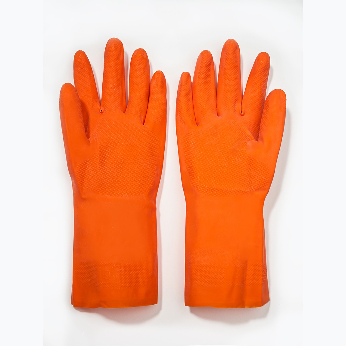 Nice Weather Rubber Gloves Orange 상세 이미지 2