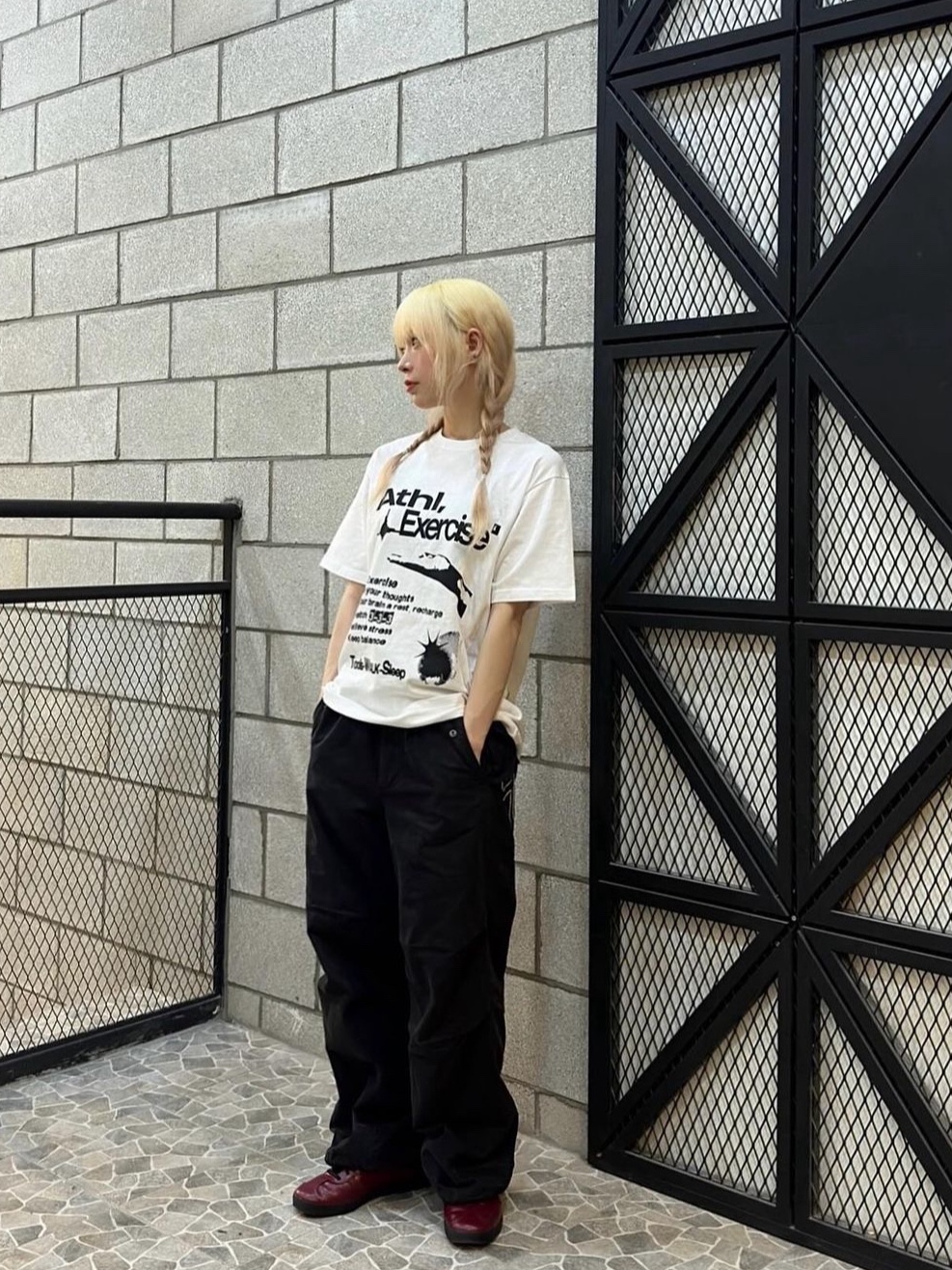 True Religion Mil Grenade Pants Black 착용 스타일 - 1
