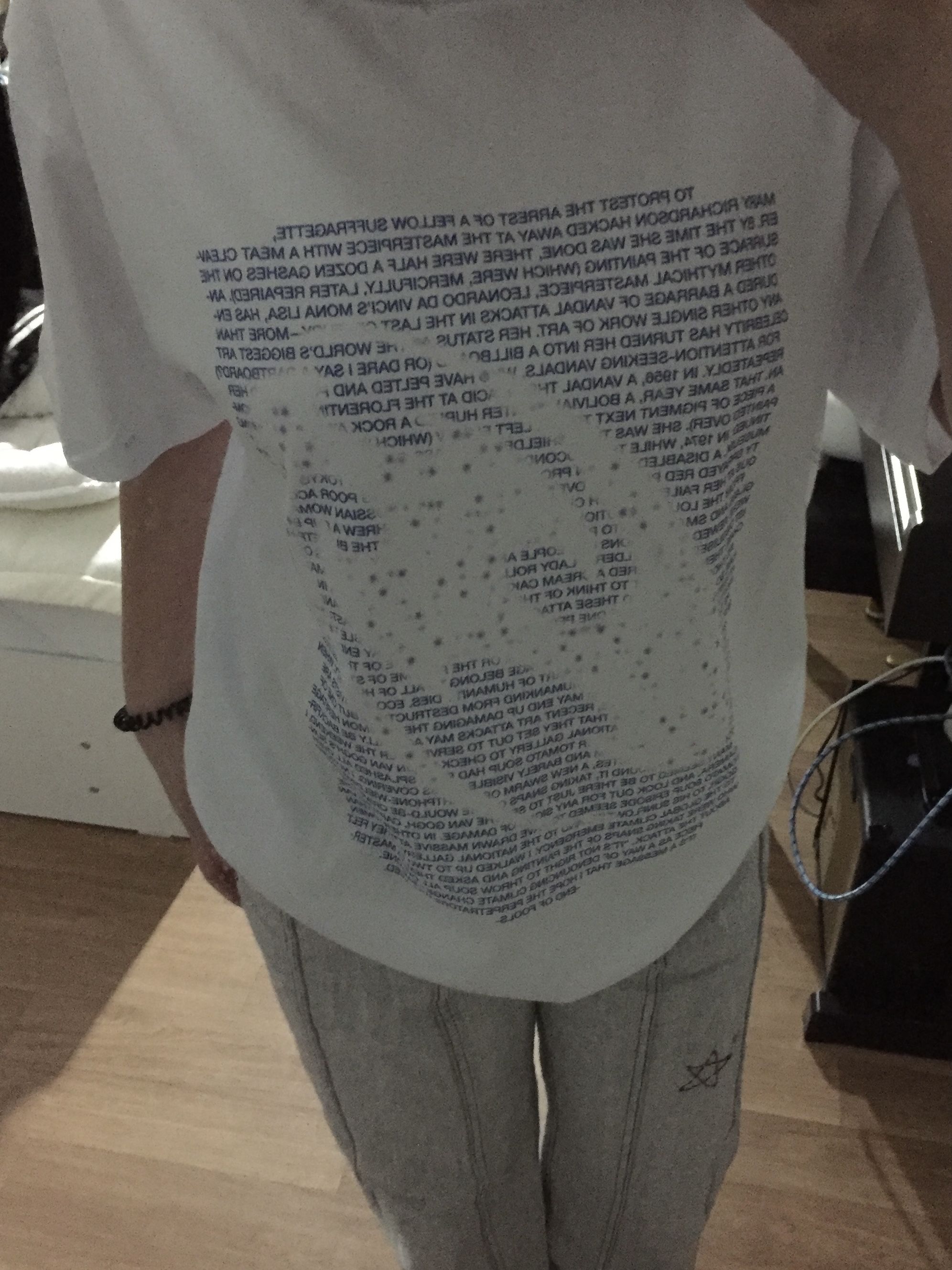 Sansan Gear Infuse T-Shirt White - 24SS 착용 스타일 - 3