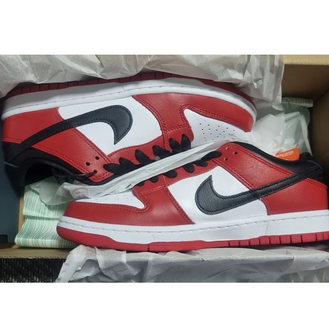 Nike SB Dunk Low Pro Chicago, Jordan 1 Retro High OG Chicago 2022 착용 스타일 - 3