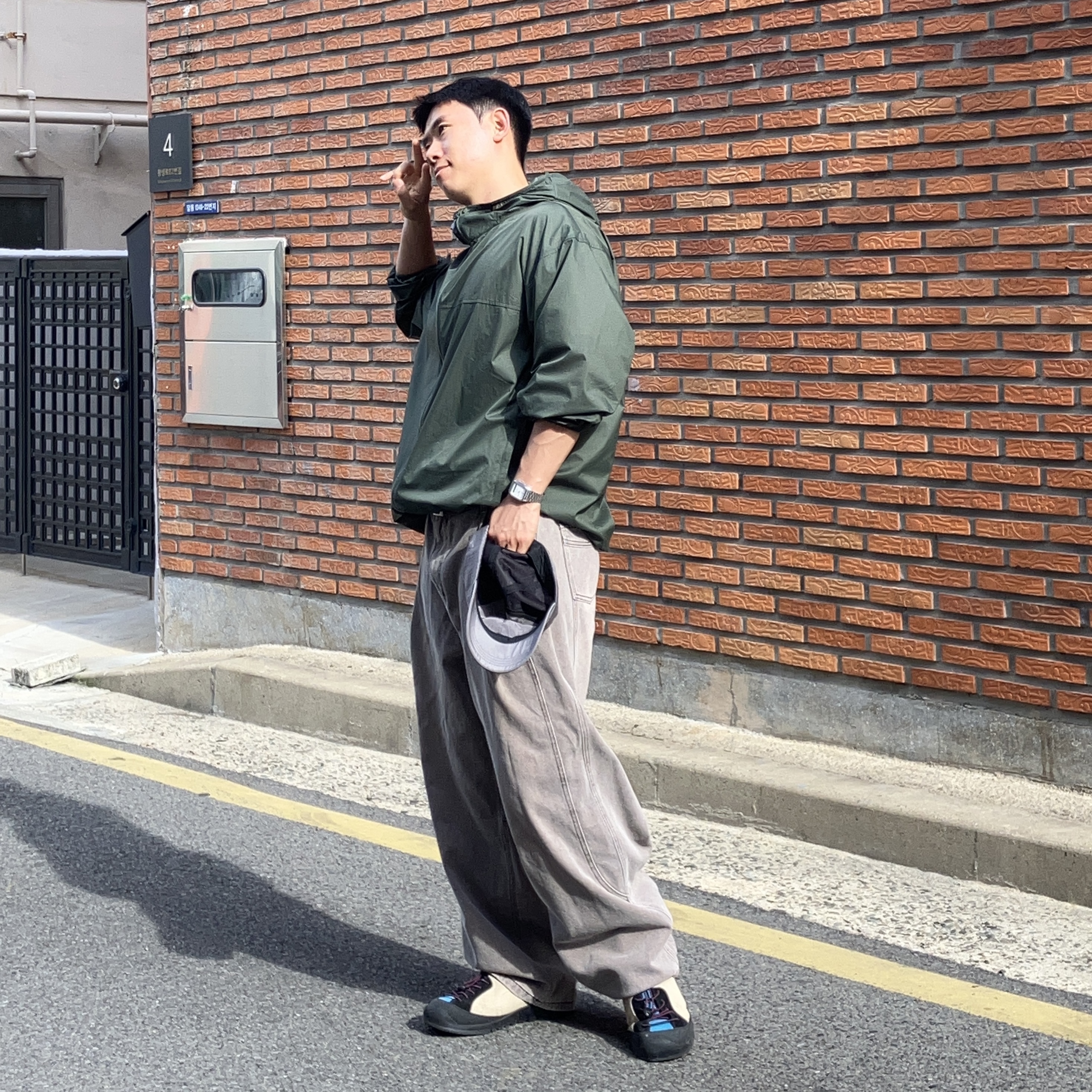 Keen Jasper Rocks SP Sneakers Beige 착용 스타일 - 1
