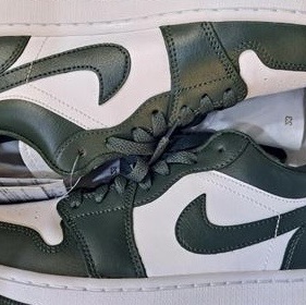 (W) Jordan 1 Low White Galactic Jade 착용 스타일