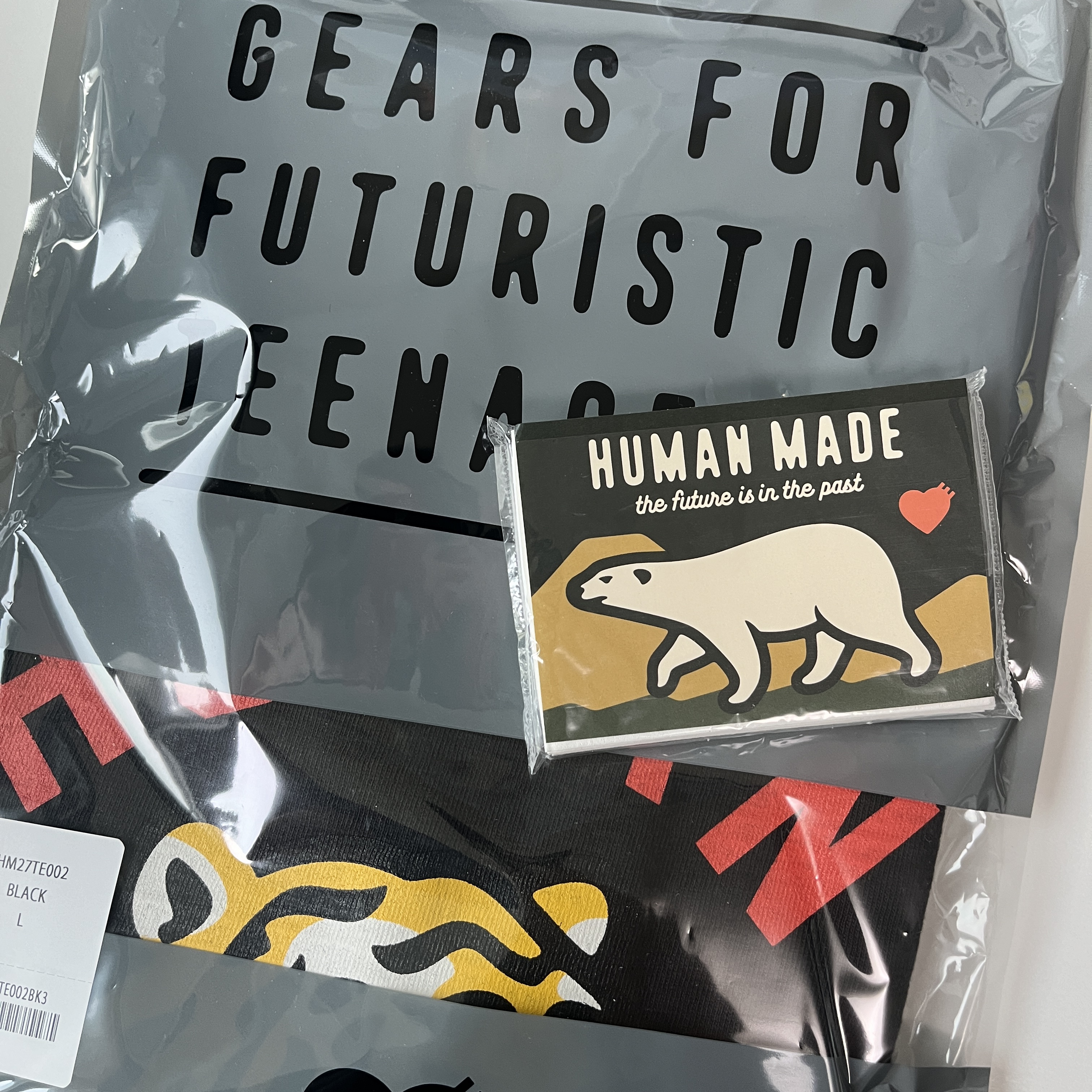 Human Made Graphic T-Shirt #02 Black 착용 스타일