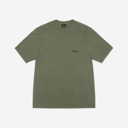 Stussy Smooth Stock Pigment Dyed T-Shirt Olive