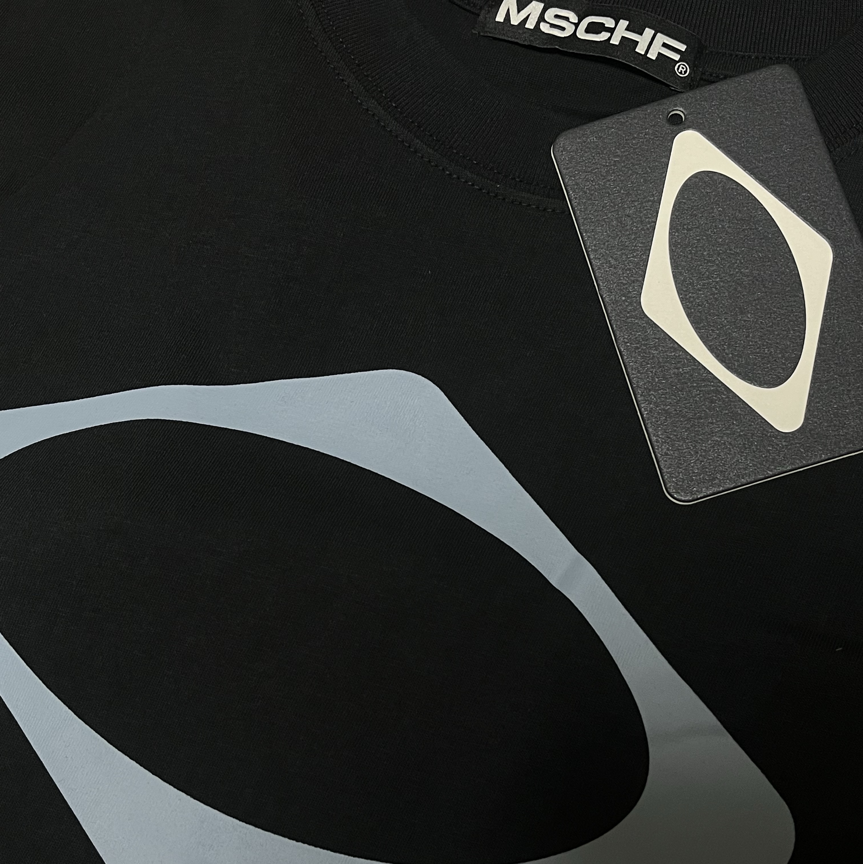 Mischief Rhombus Basic T-Shirt Black 착용 스타일