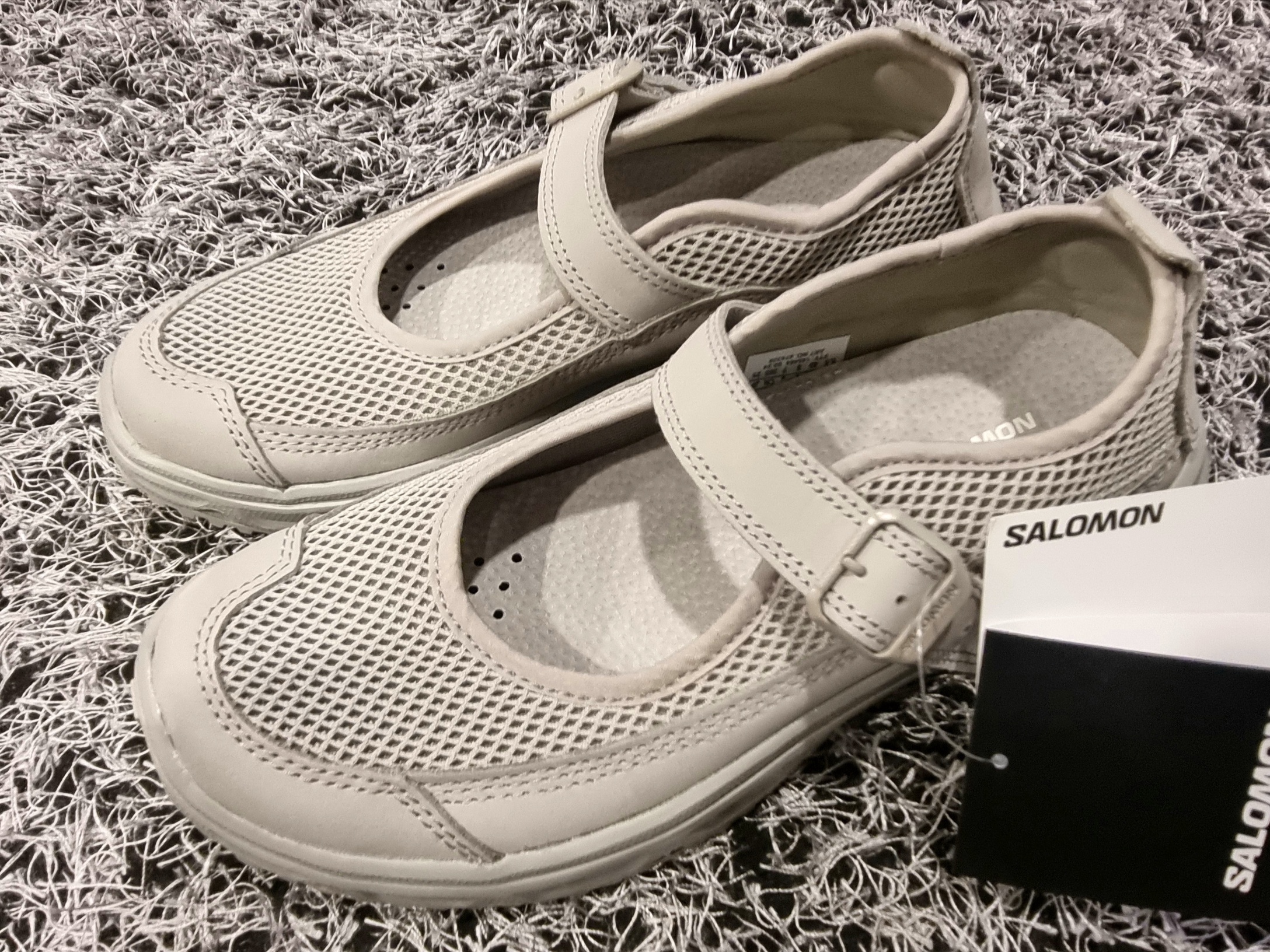 Salomon RX Marie Jeanne Ghost Gray 착용 스타일 - 1