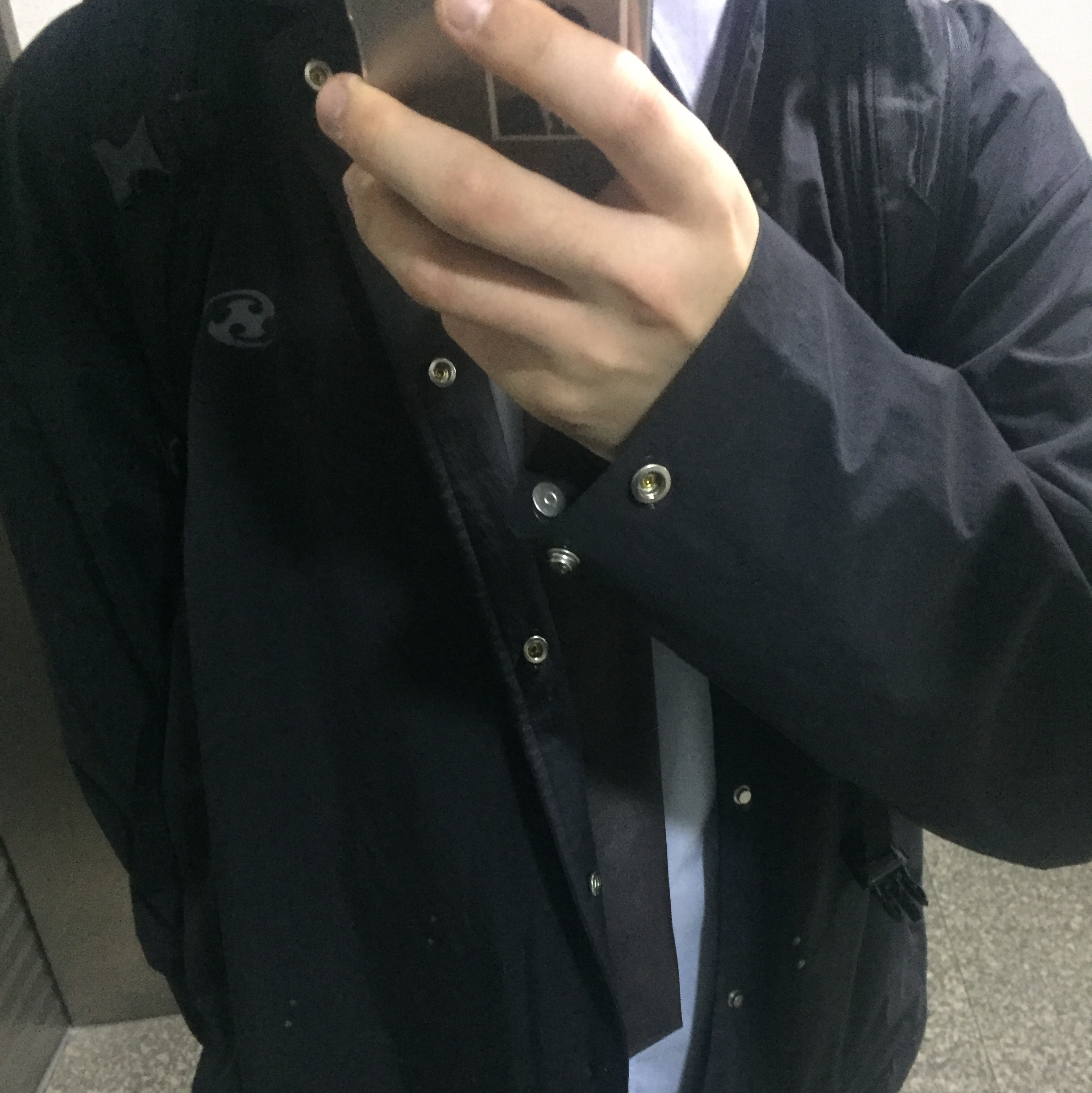 Sansan Gear Coach Jacket Black - 23SS 착용 스타일